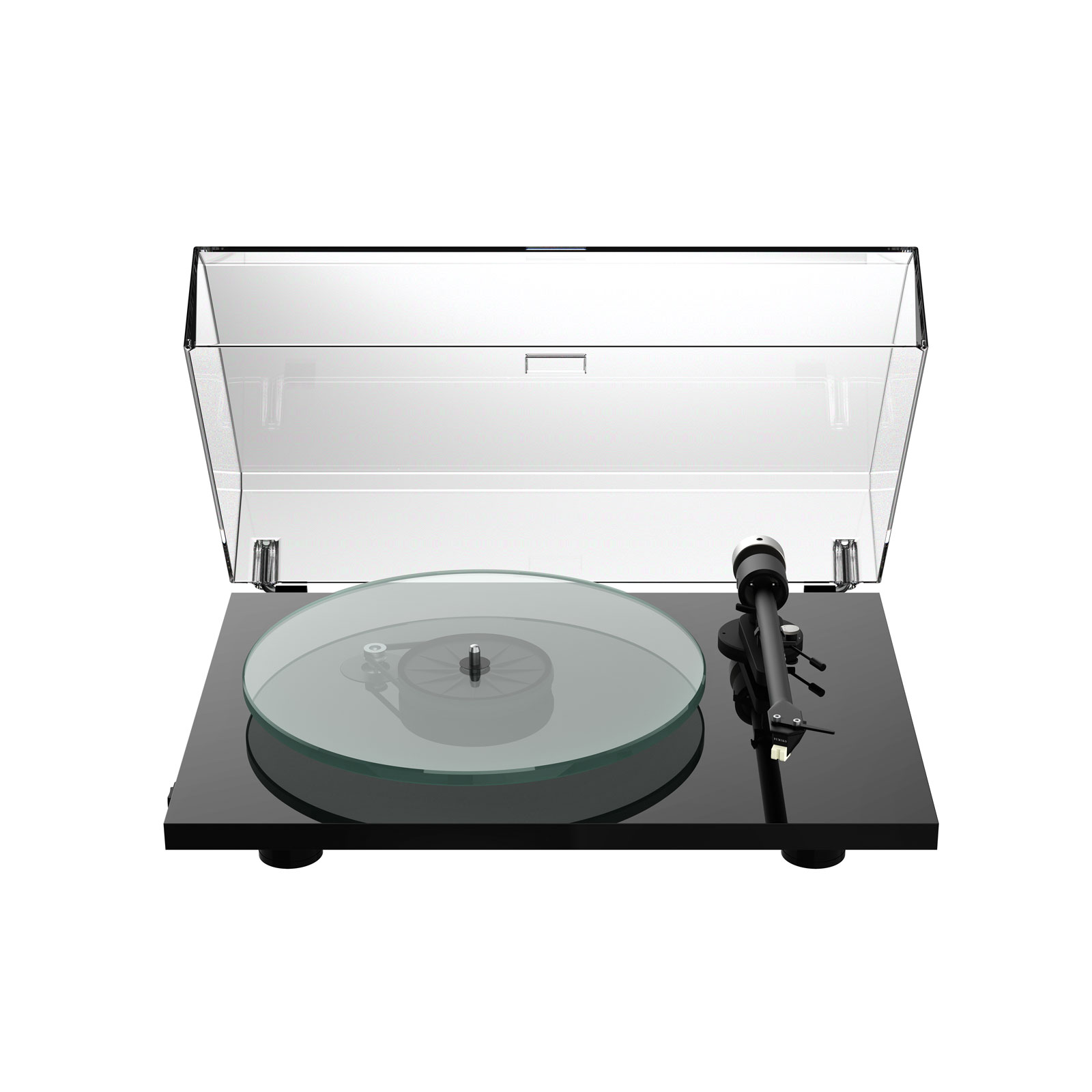 Glass cover of Pro-Ject T2 W - Wi-Fi Streaming Turntable