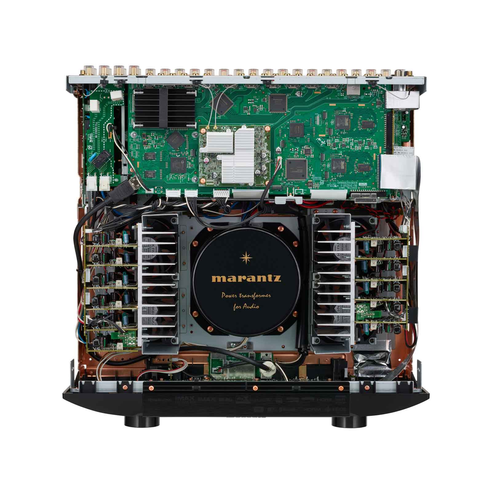 Interior of Marantz SR8015 Home Theater Receiver