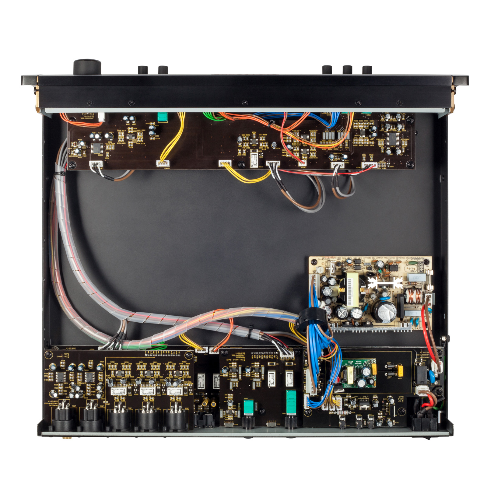 Interior of used Parasound Halo P6 2.1 Channel Preamplifier & DAC