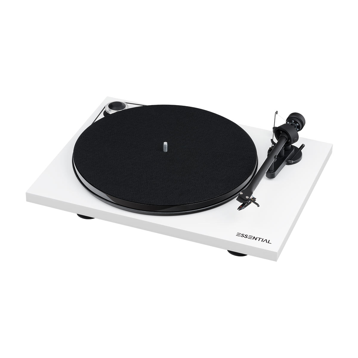 Side of Pro-Ject Essential III Digital Turntable