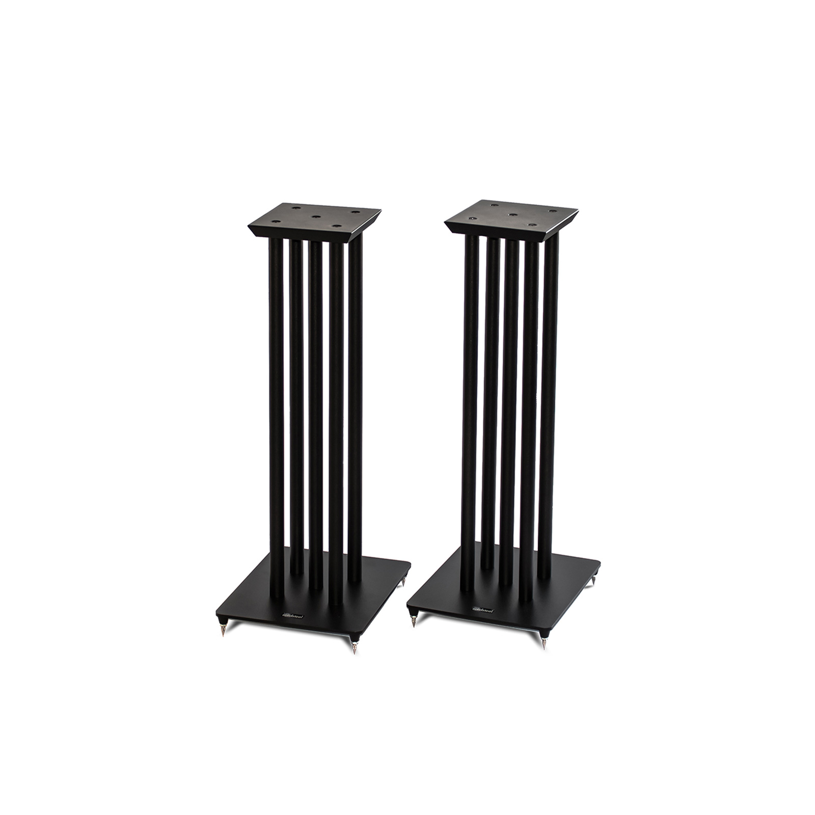 Pair of Solidsteel NS-6 Five-Column Speaker Stands