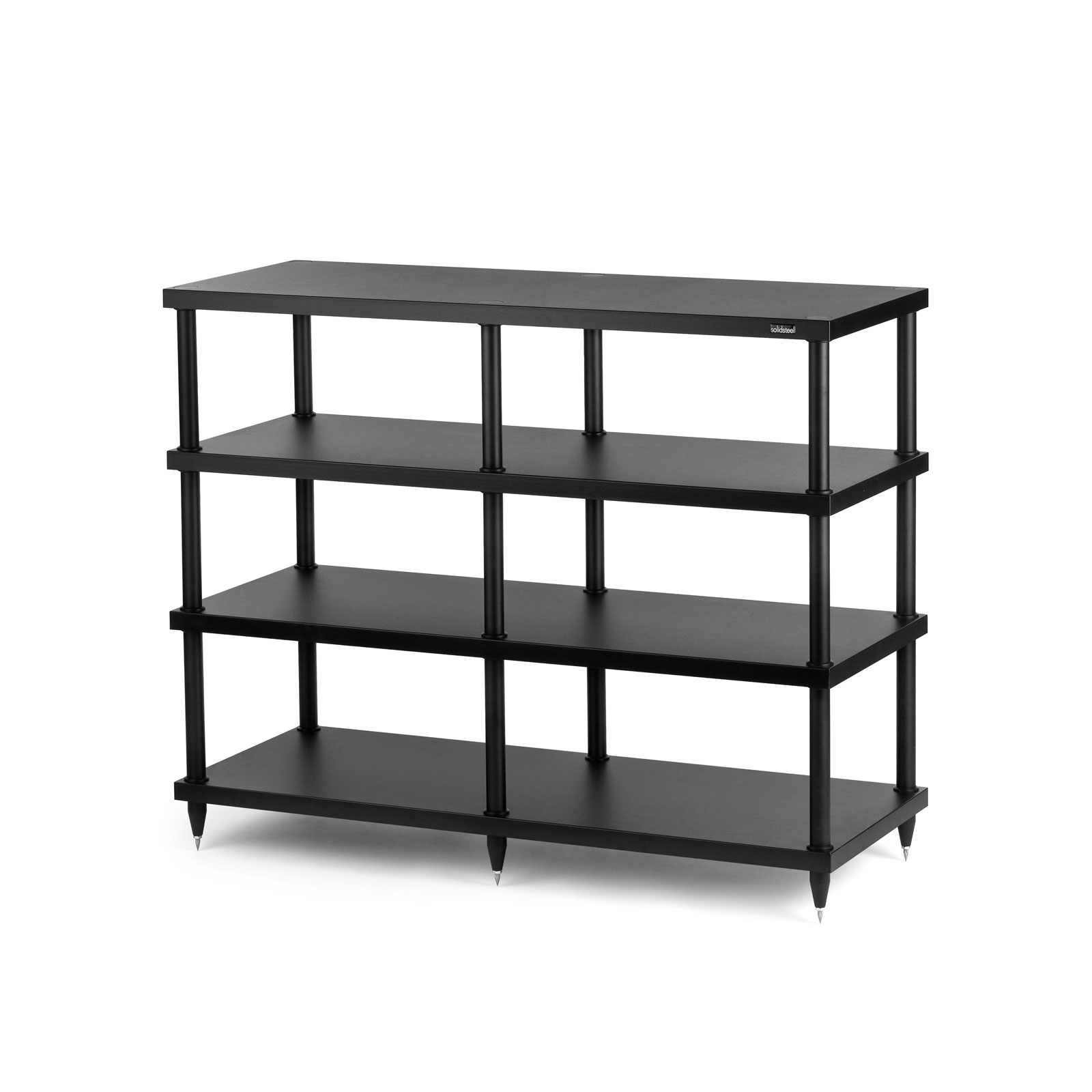 Solidsteel S4-4 Wide Four-Shelf Audio Rack