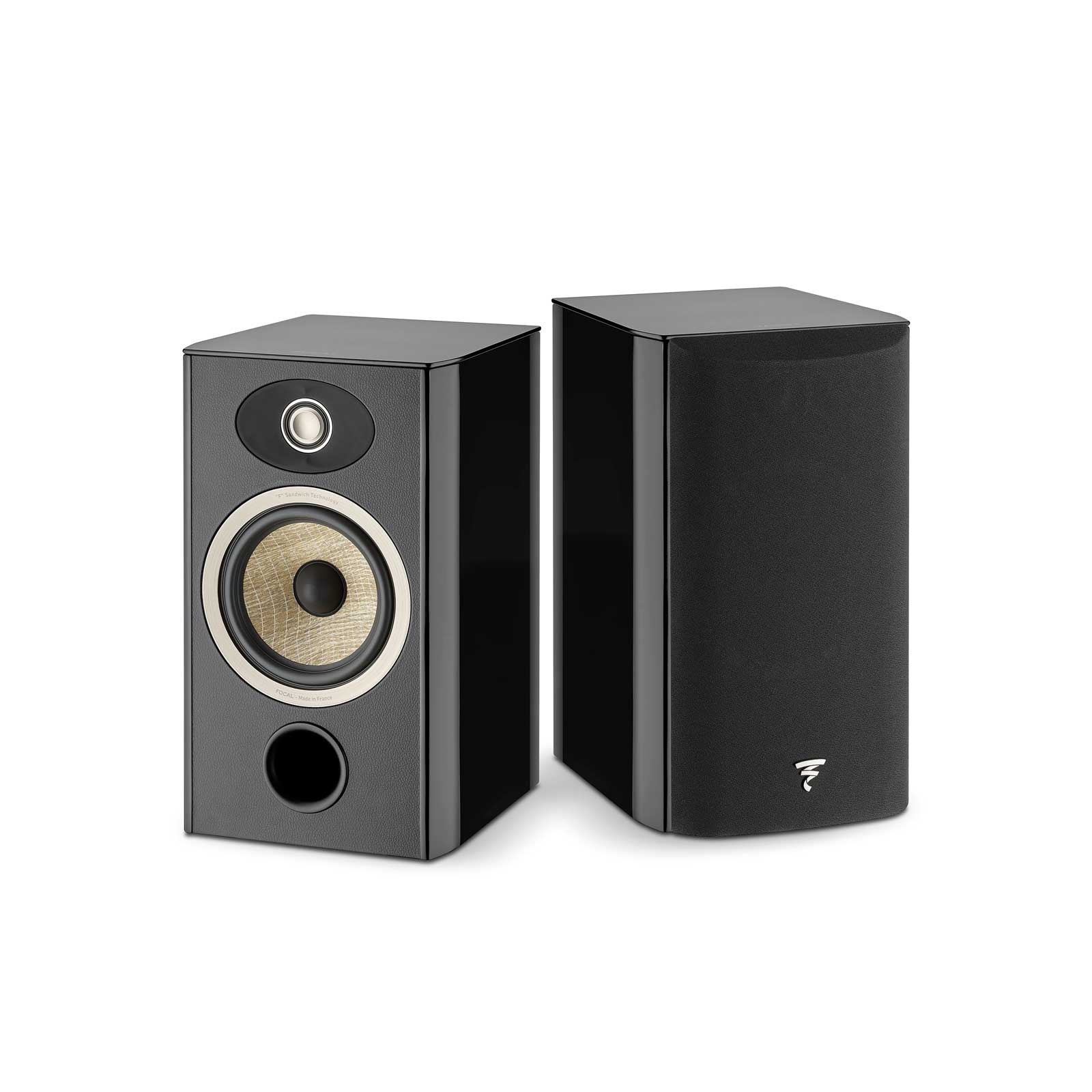 Focal Aria Evo X No. 1 Bookshelf Speaker - Gloss Black - Each