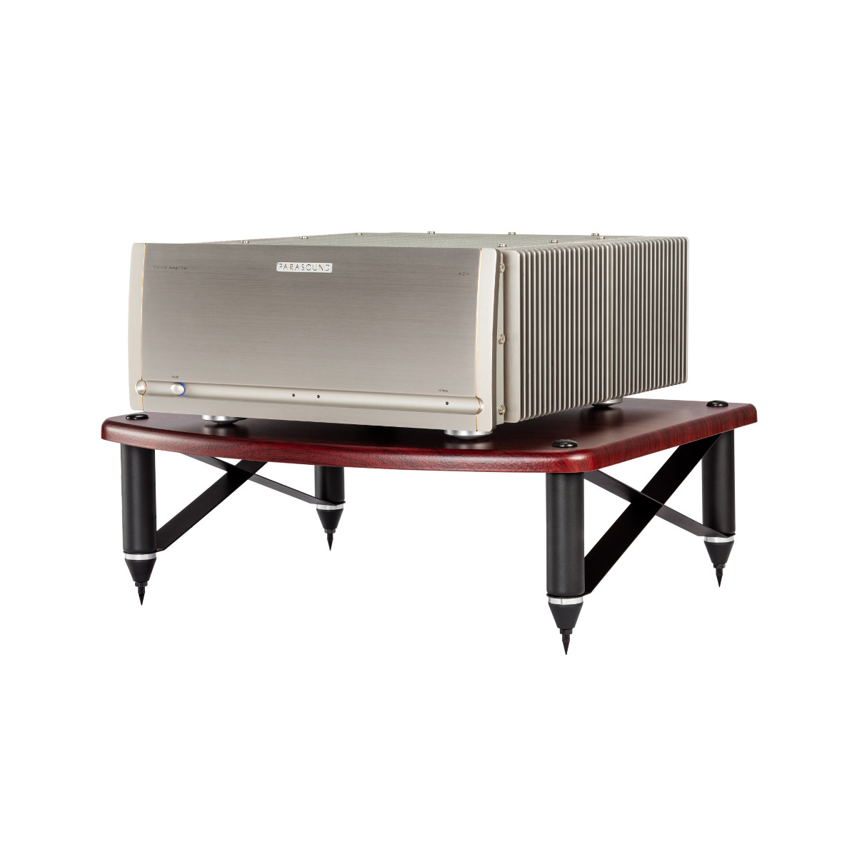 Pangea Audio Vulcan X-Brace Amplifier Floor Stand - Rosenut Shelf - Demo