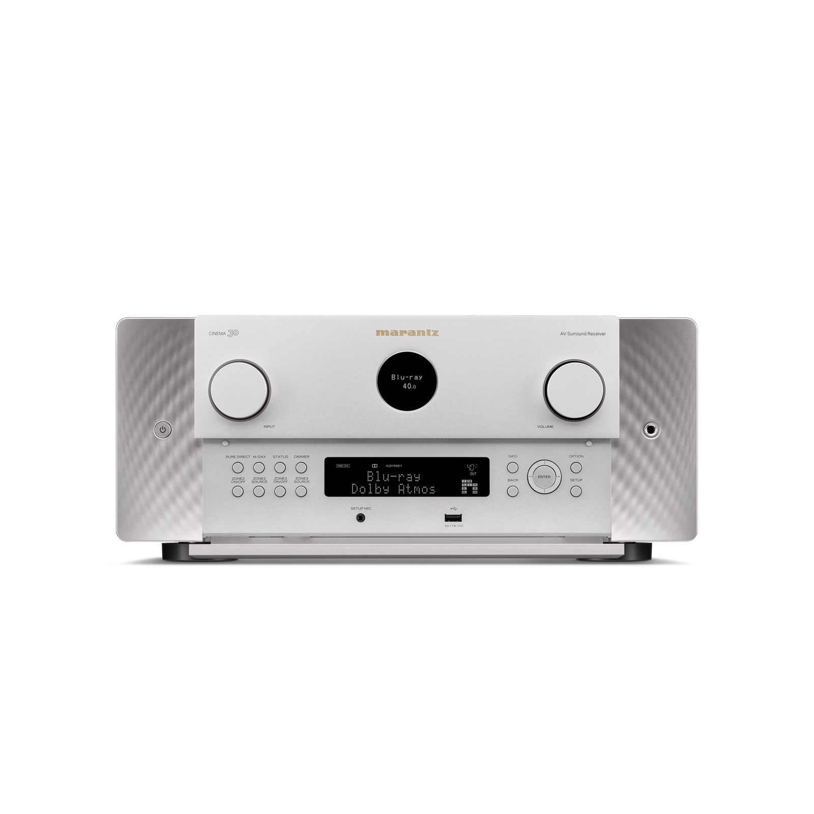 Marantz Cinema 30 A/V Receiver - Silver/Gold