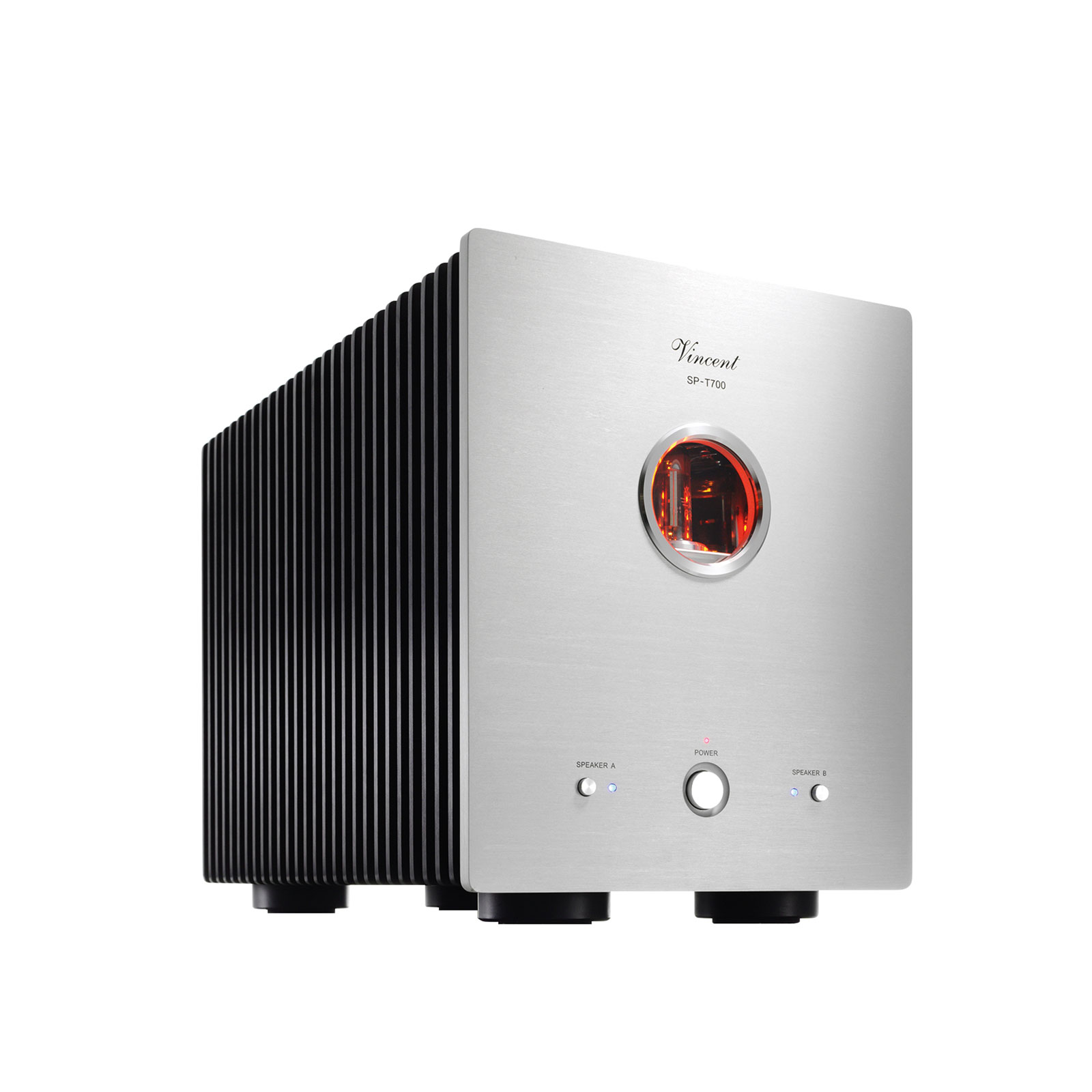 Side of Vincent Audio SP-T700 Hybrid Mono Amplifier