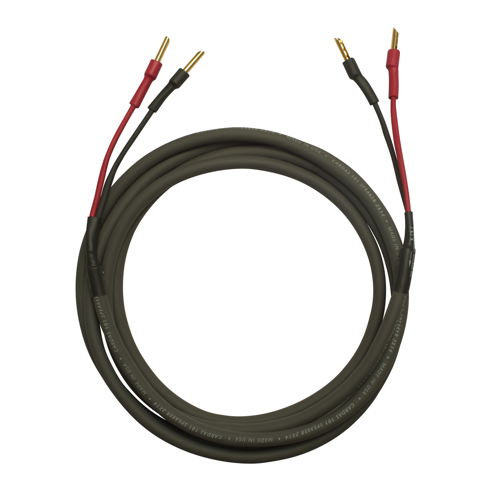 Cardas Audio 101 Speaker Cable No Frills - 5.5 Meter - Pair - Bananas to Bananas