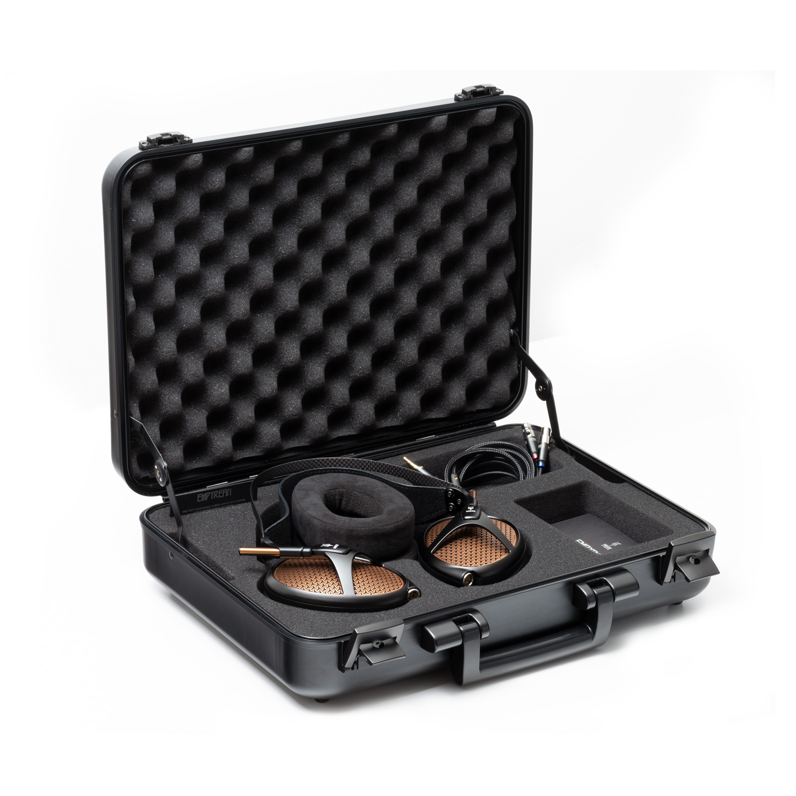 Meze Audio Empyrean Open-Back Isodynamic Headphones - Black Copper - XLR Cable