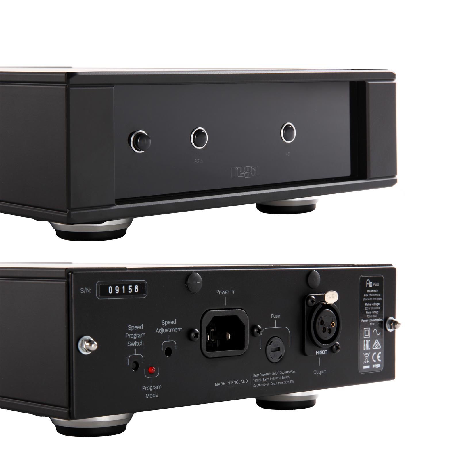 Rega PL10 Turntable - Black - No Cartridge with angie vliew