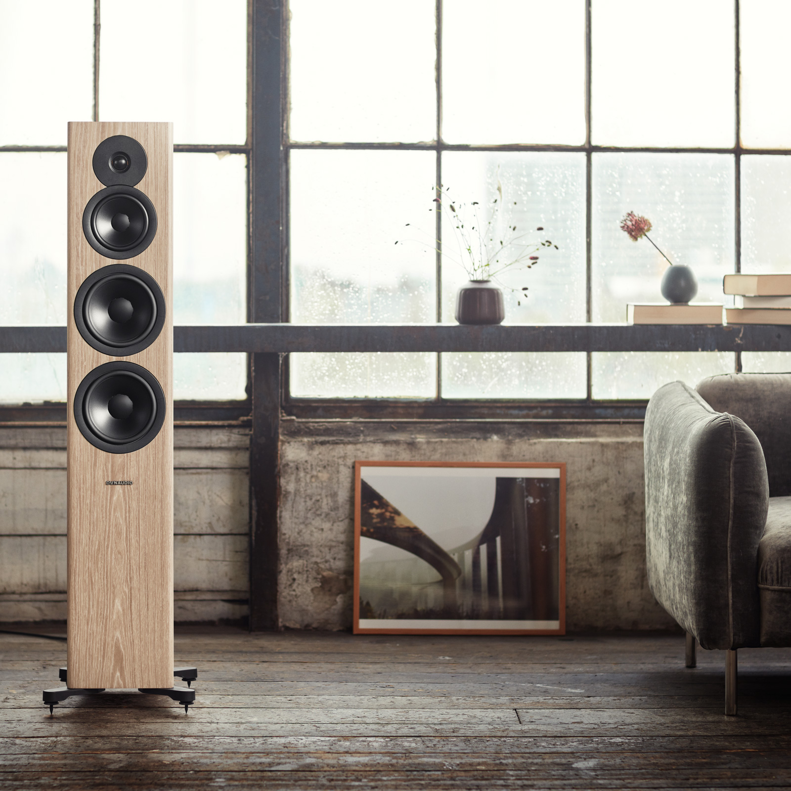 Dynaudio Evoke 50 Floorstanding Speaker - Blonde Wood - Each