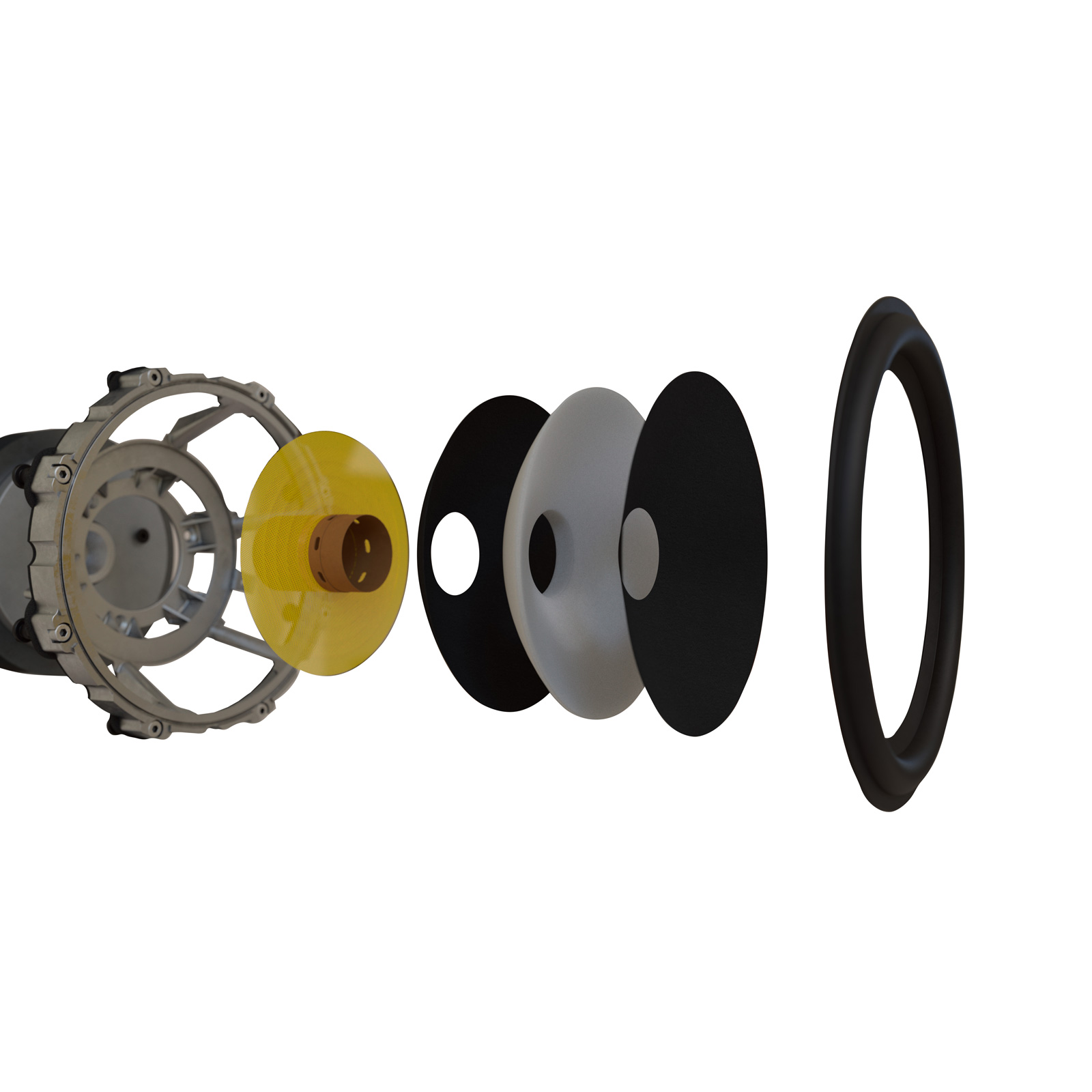 Interior of Bowers & Wilkins 702 S3 Floorstanding Speaker