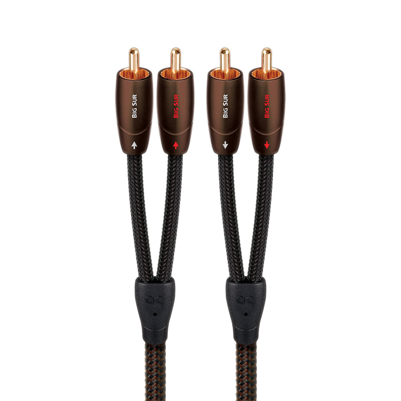 AudioQuest Big Sur Interconnect Cable - RCA to RCA - Pair - Various Lengths