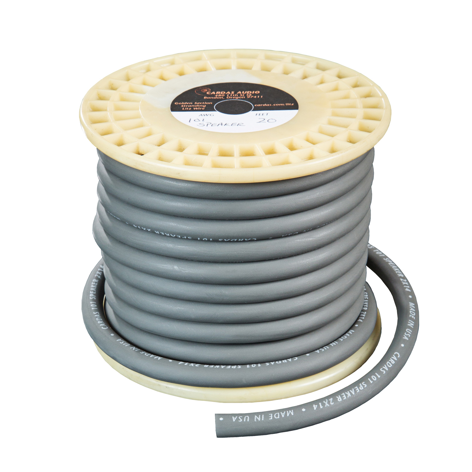 Cardas Audio 101 Speaker Cable No Frills - 5.0 Meter - Pair - Bananas to Spades