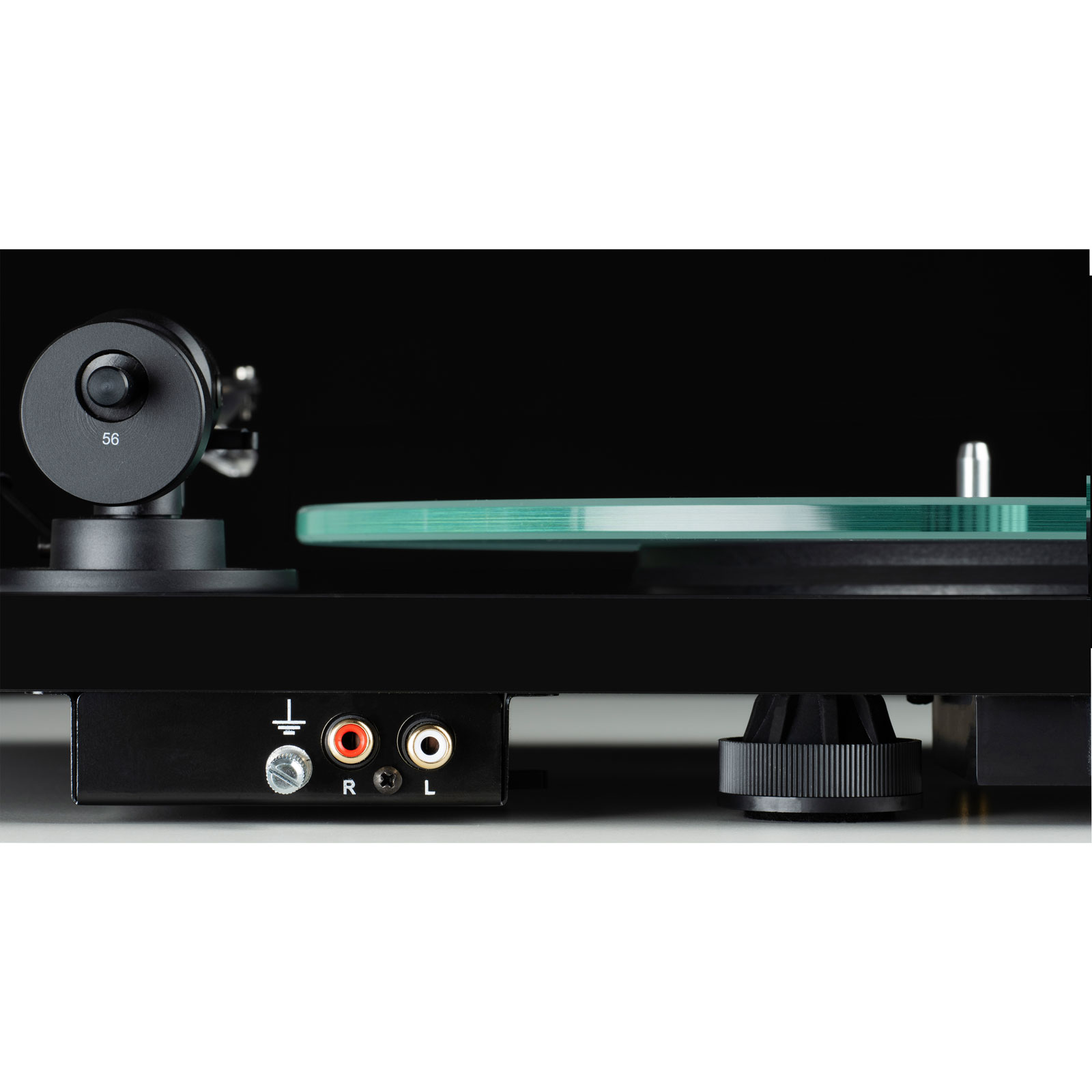 Back of Pro-Ject T1 EVO BT Bluetooth Turntable