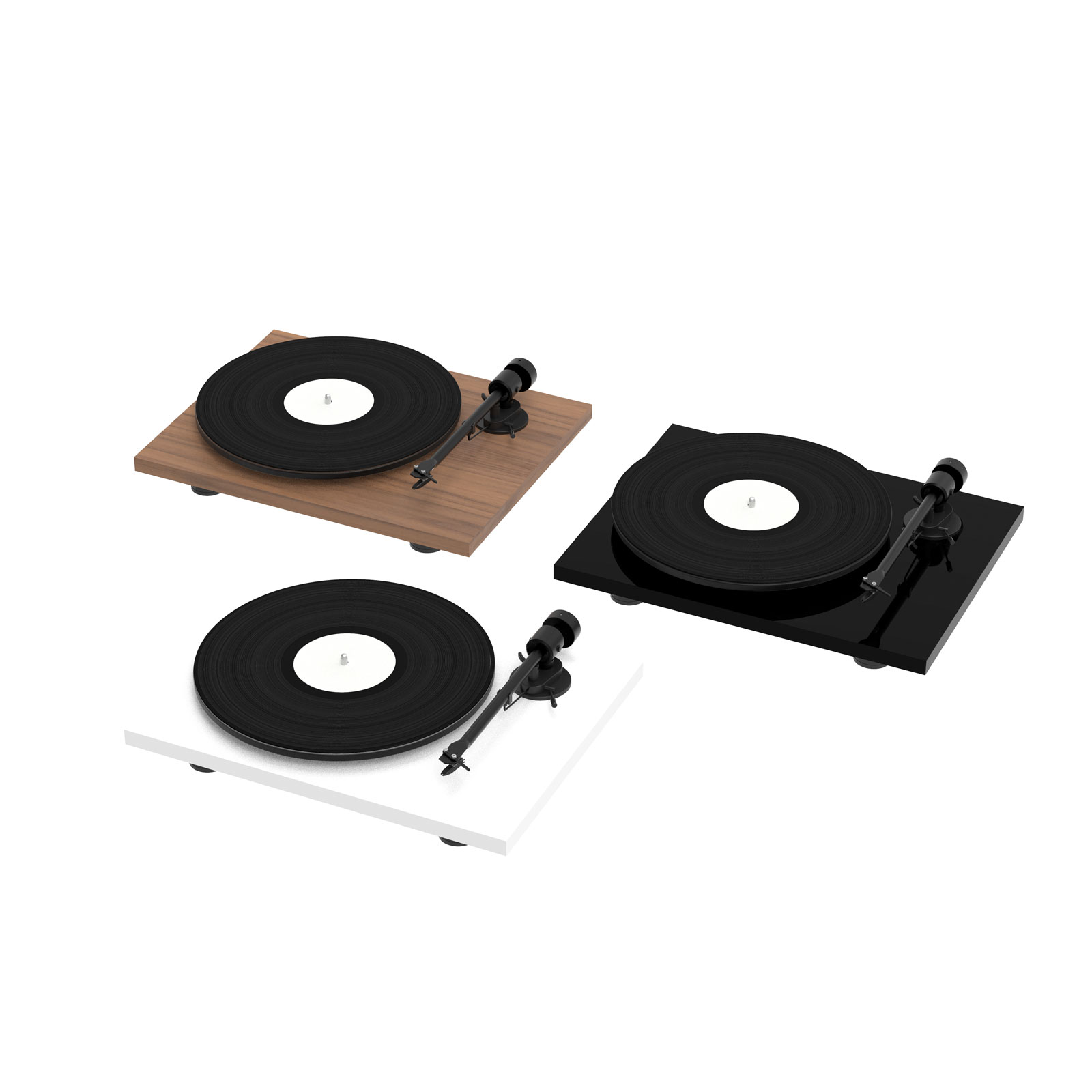 Three type of Pro-Ject T1 EVO BT Bluetooth Turntable