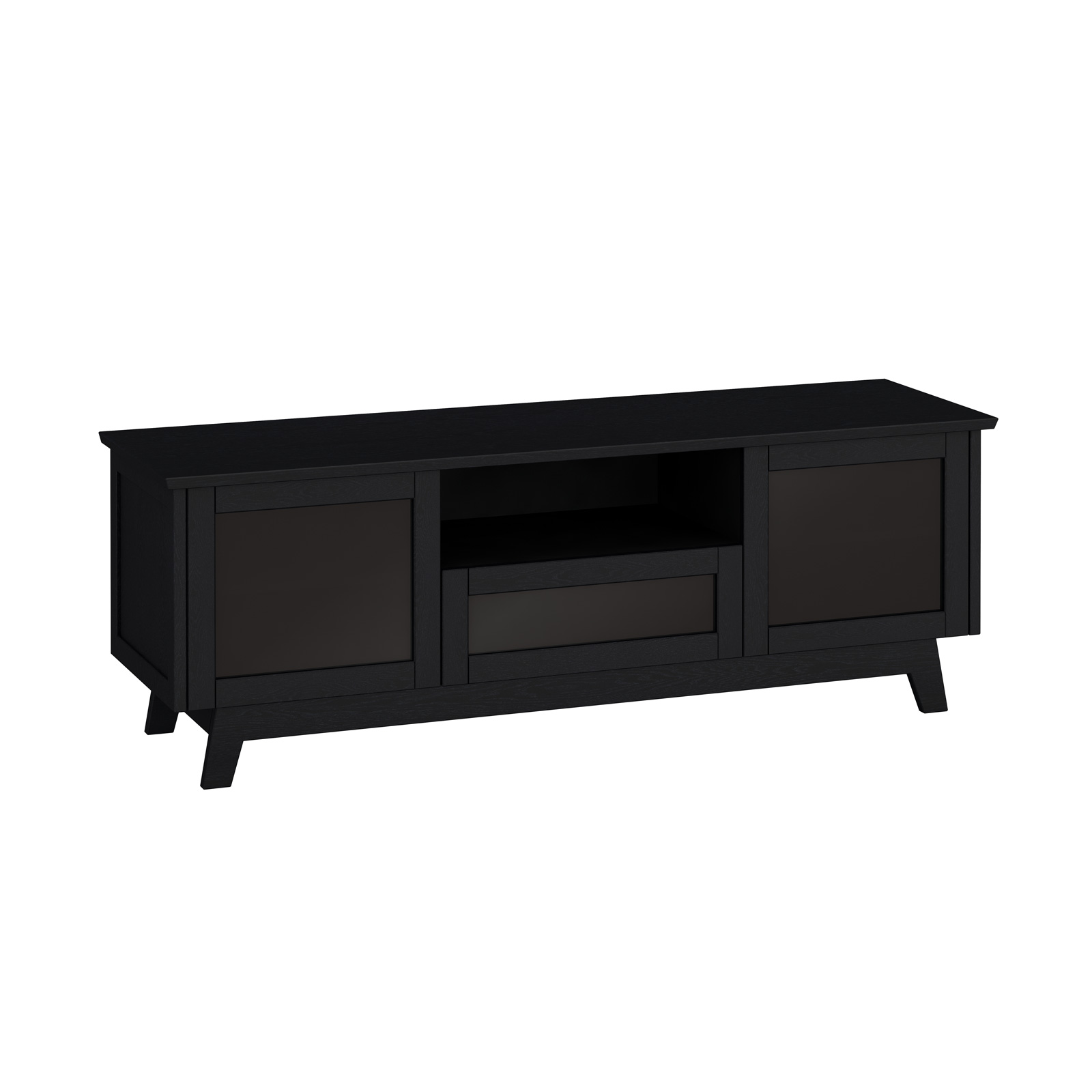 Salamander AV Basics 7225 Triple-Width Cabinet - Black Oak