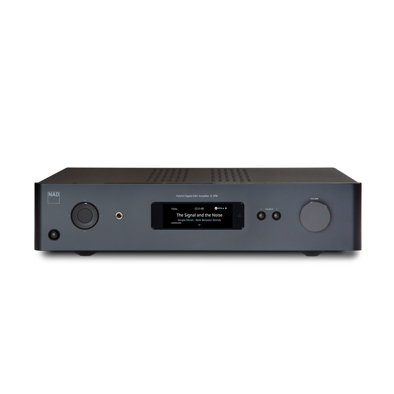 Front of NAD C 379 HybridDigital Amplifier