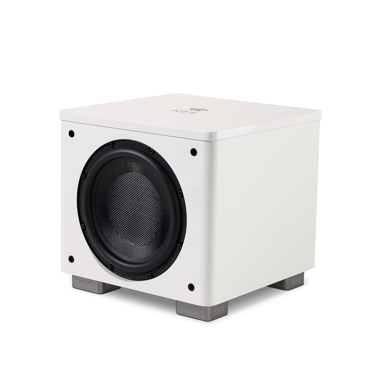 Left side of REL Acoustics HT/1003 MKII Subwoofer