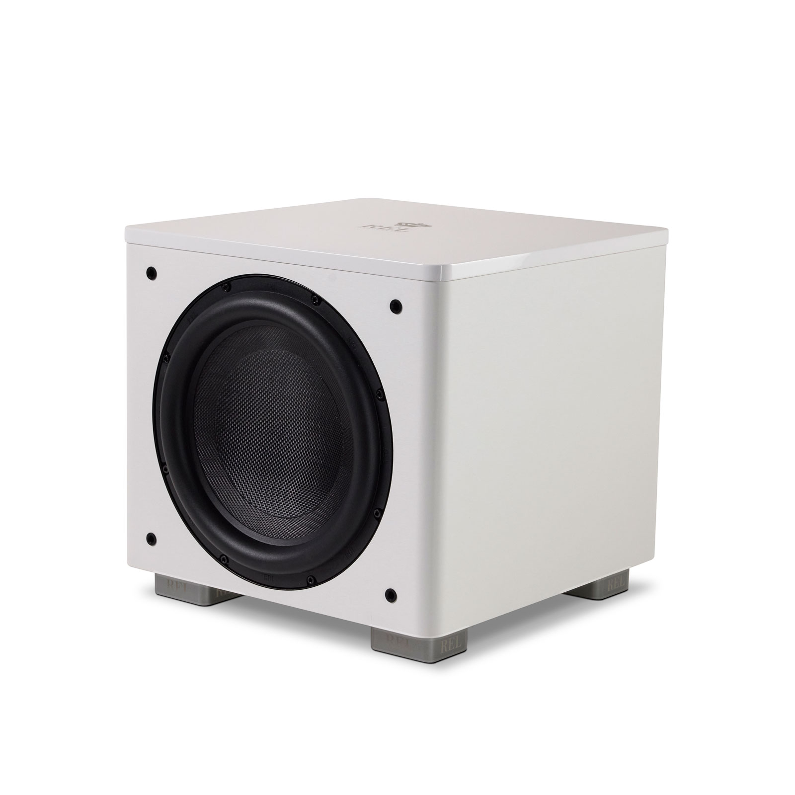 Left side of REL Acoustics HT/1205 MKII Subwoofer