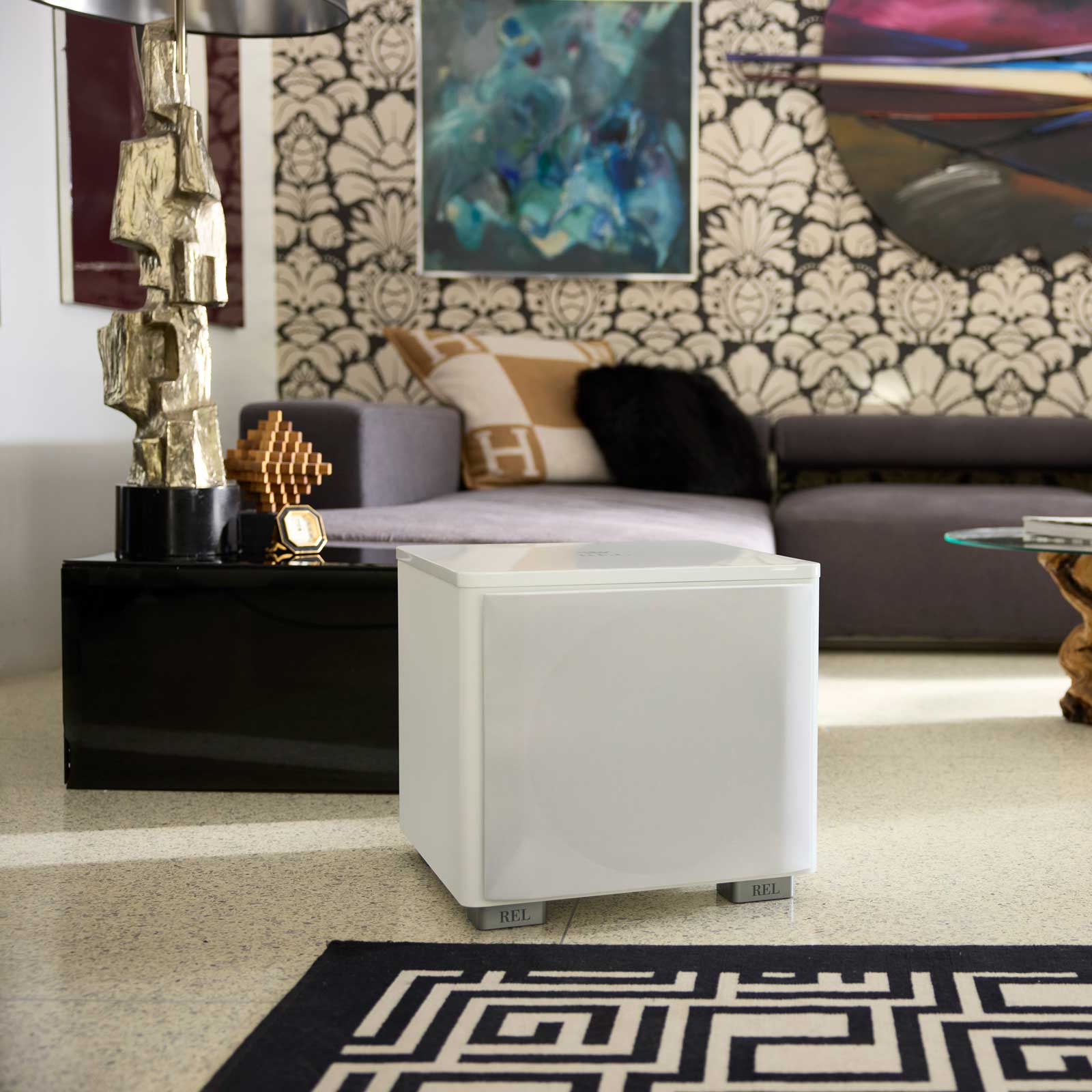 Home display of REL Acoustics HT/1205 MKII Subwoofer
