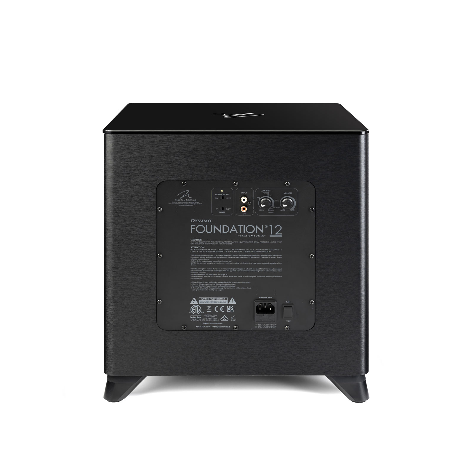 MartinLogan Dynamo Foundation Subwoofer - Thumbnail 4
