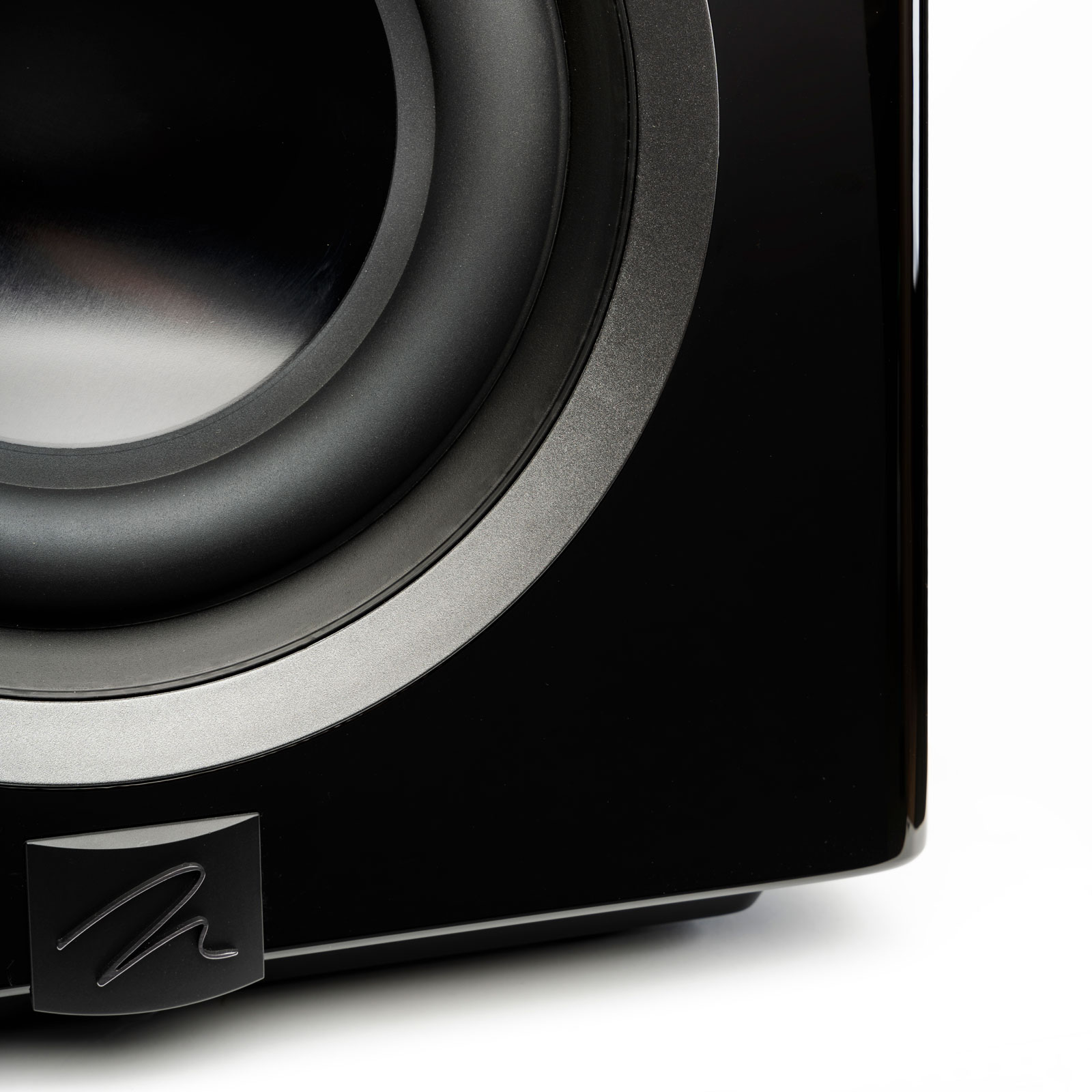 Lower side of MartinLogan Abyss 8 Powered Subwoofer