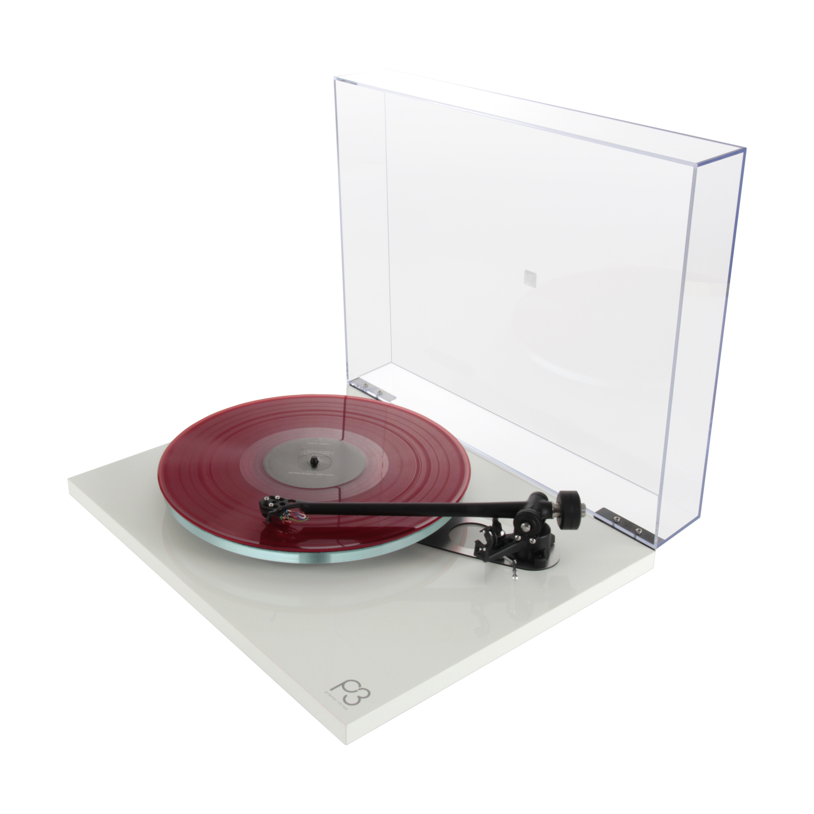 Rega Planar 3 Turntable - Gloss White - Nd3 Cartridge