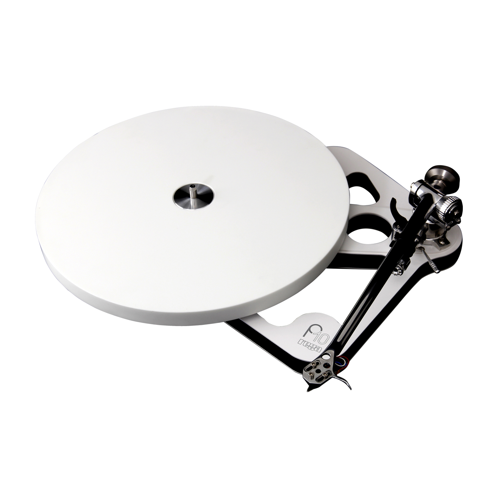 Rega PL10 Turntable - White - Apheta 3 Cartridge