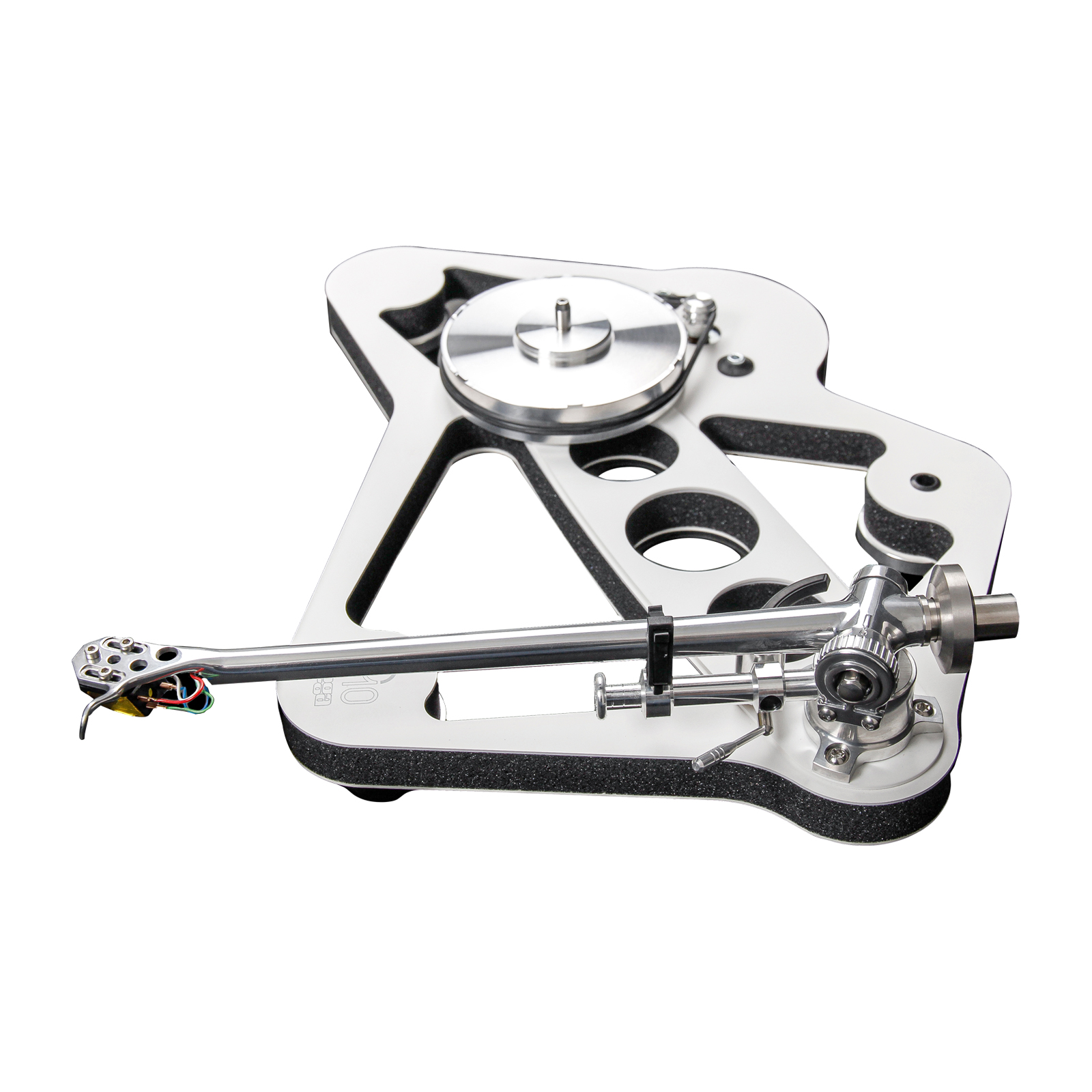 Rega PL10 Turntable - White - Apheta 3 Cartridge