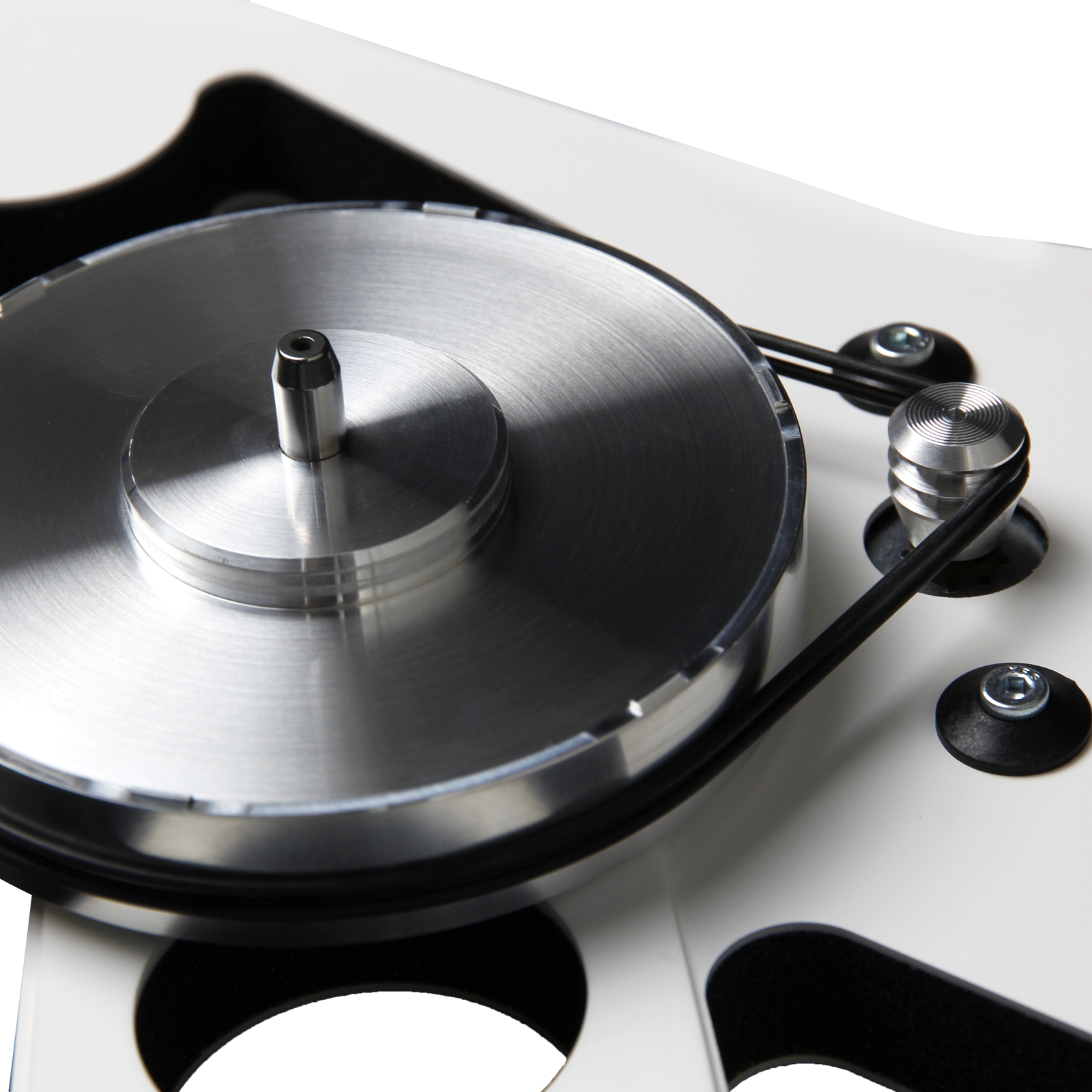 Rega PL10 Turntable - White - Apheta 3 Cartridge