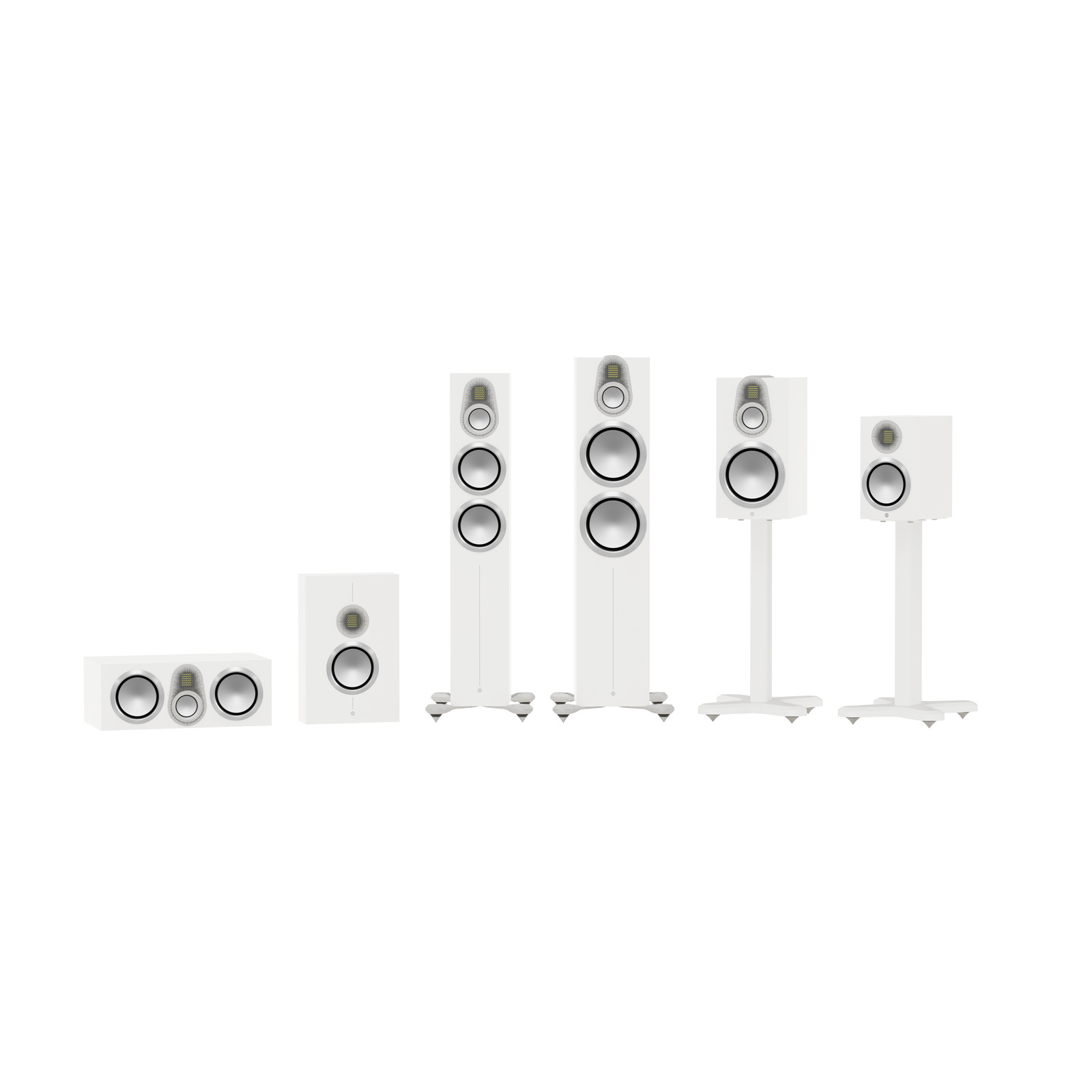 Full display of Monitor Audio Gold 500 6G Floorstanding Speakers