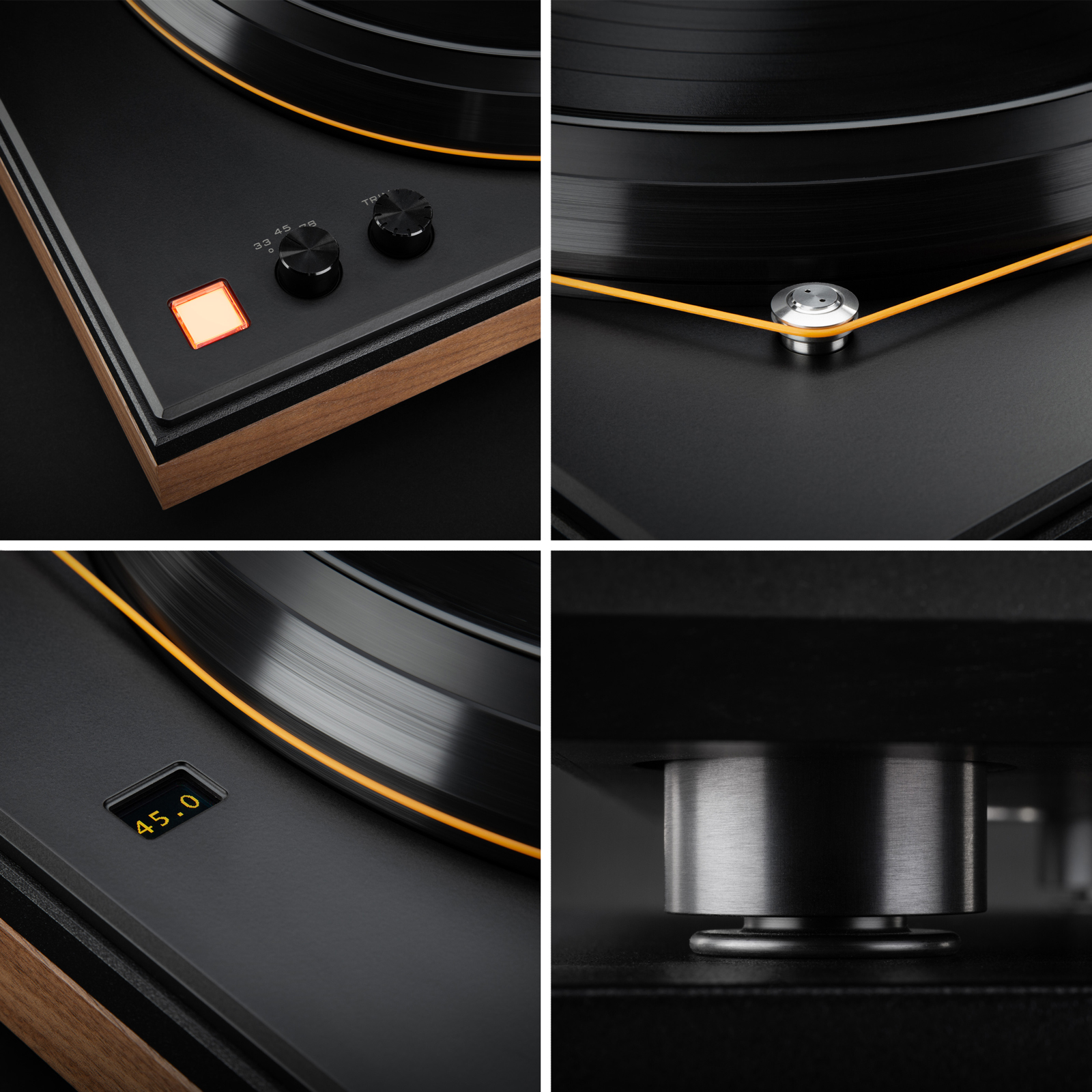 MoFi Electronics MasterDeck Turntable - Black - UltraGold MC Cartridge