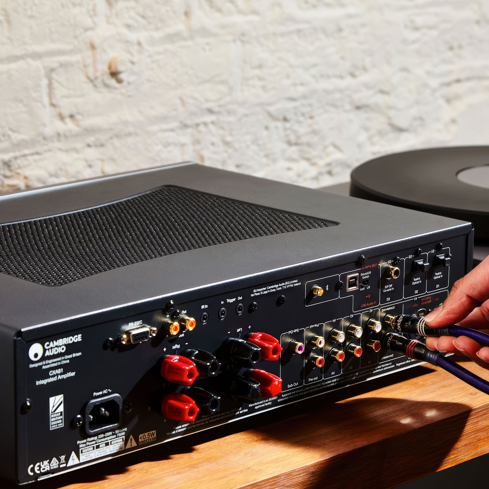 Cambridge Audio CXA81 MKII Integrated Amplifier - Lunar Gray