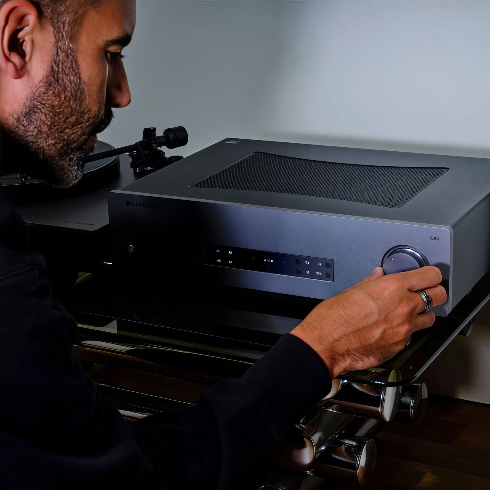 Cambridge Audio CXA81 MKII Integrated Amplifier - Lunar Gray