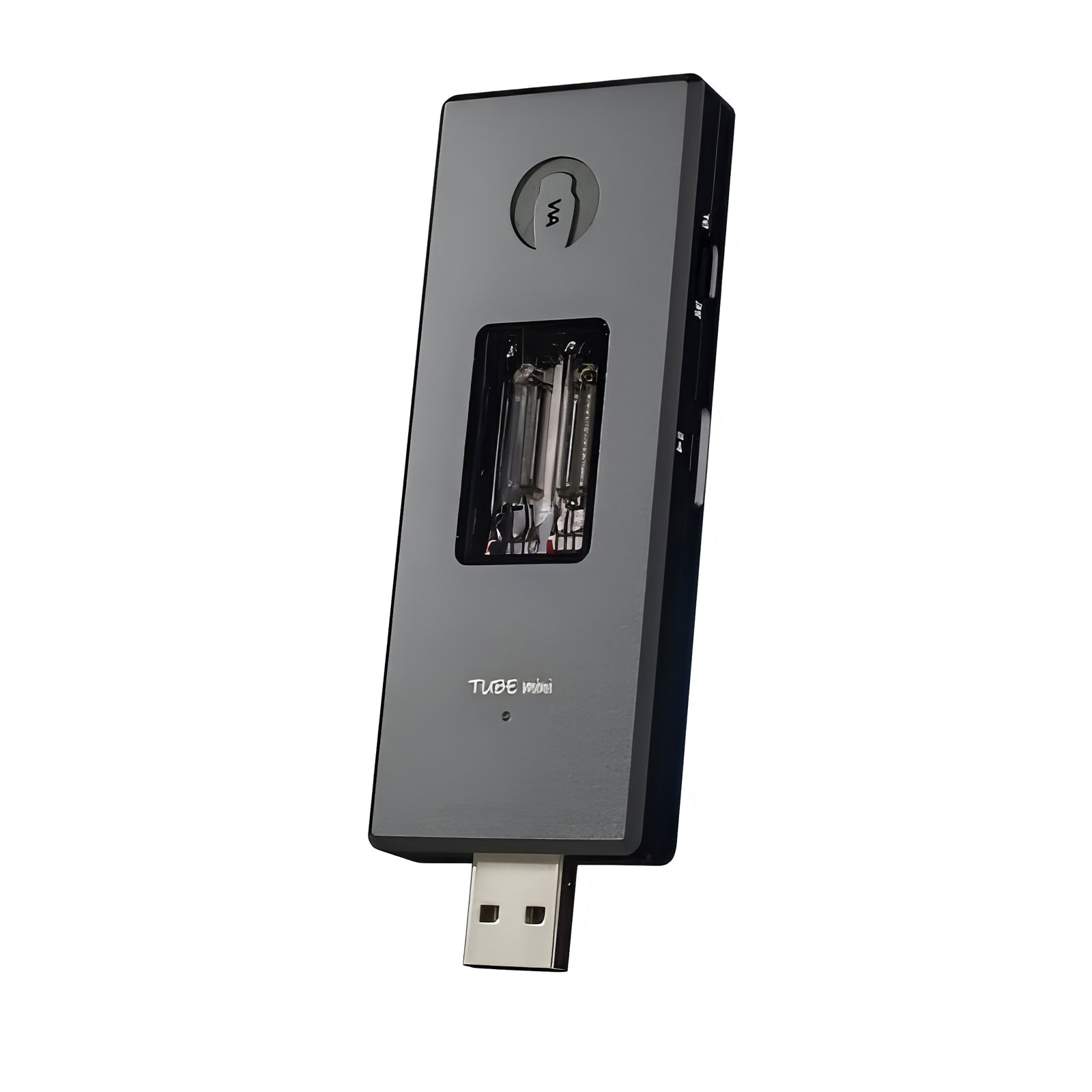 Woo Audio TUBE mini Balanced Headphone Amplifier and DAC - Black angled view