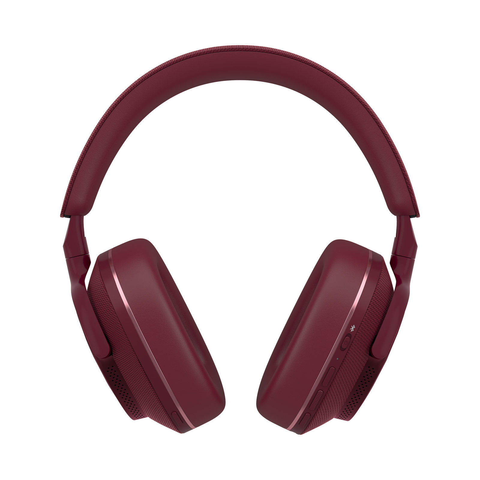 Bowers & Wilkins Px7 S2e Wireless Headphones - Ruby Red Front view
