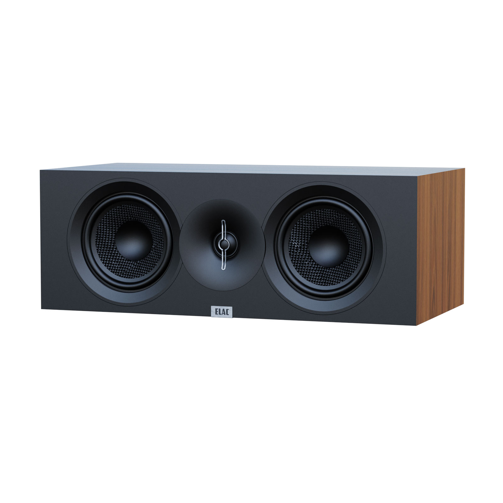 ELAC Debut 3.0 C5.3 Center Channel Speaker - Walnut - Audio