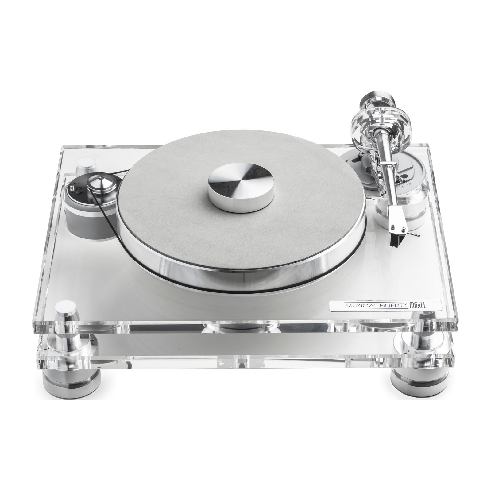 Front of Musical Fidelity M6xTT Turntable
