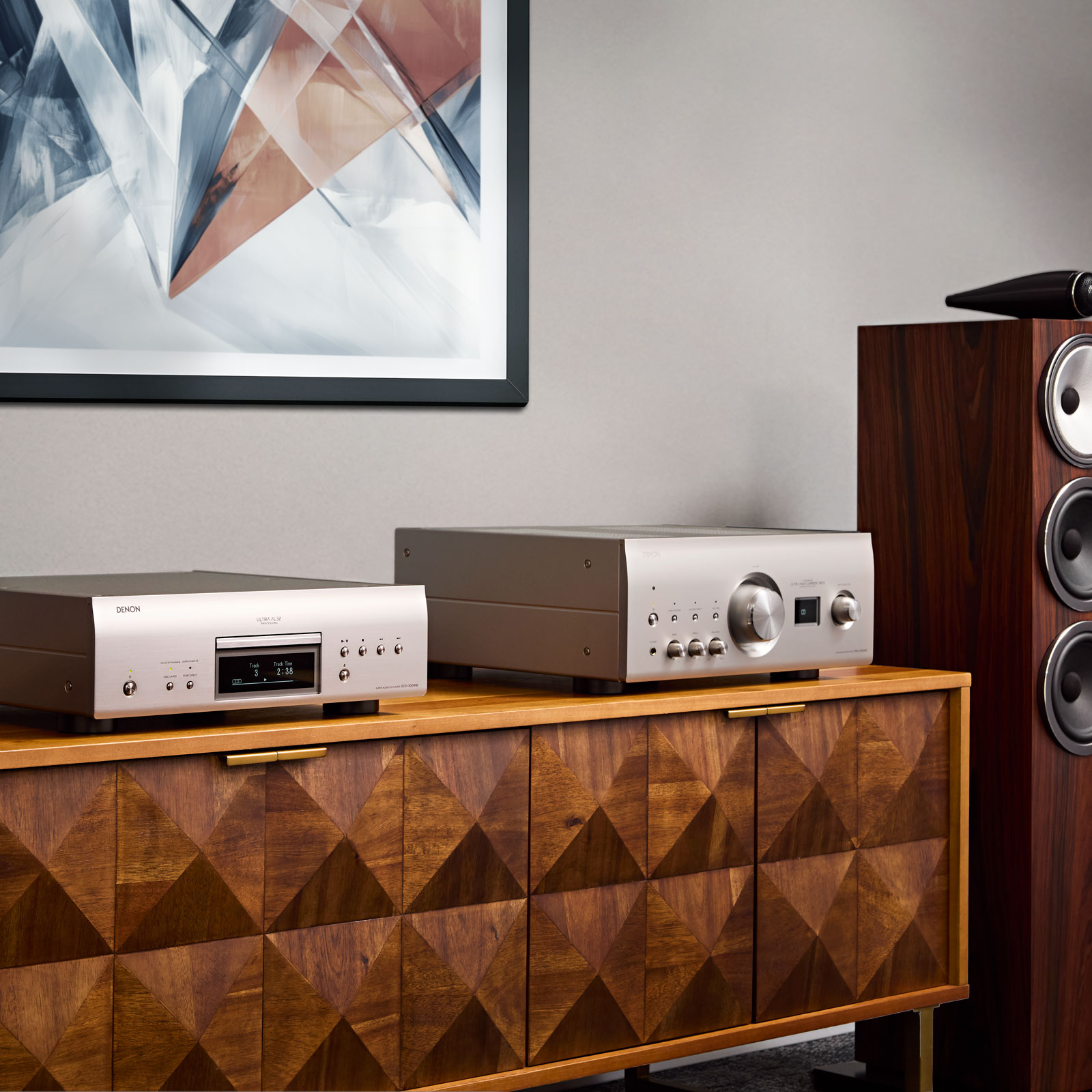 lifestyle of Denon DCD-3000 Audiophile CD/SACD Player