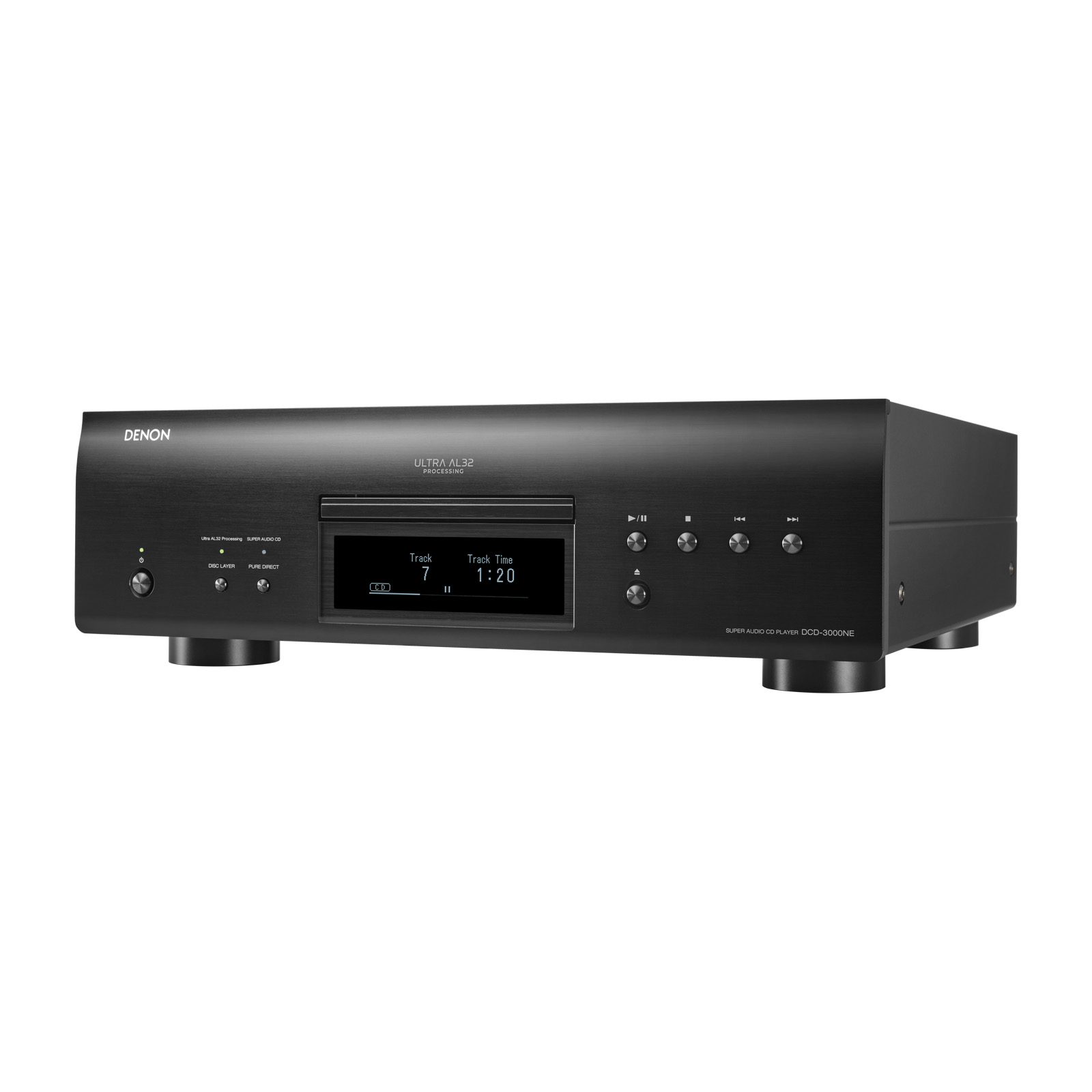 Denon DCD-3000NE Audiophile CD/SACD Player - Black - Audio