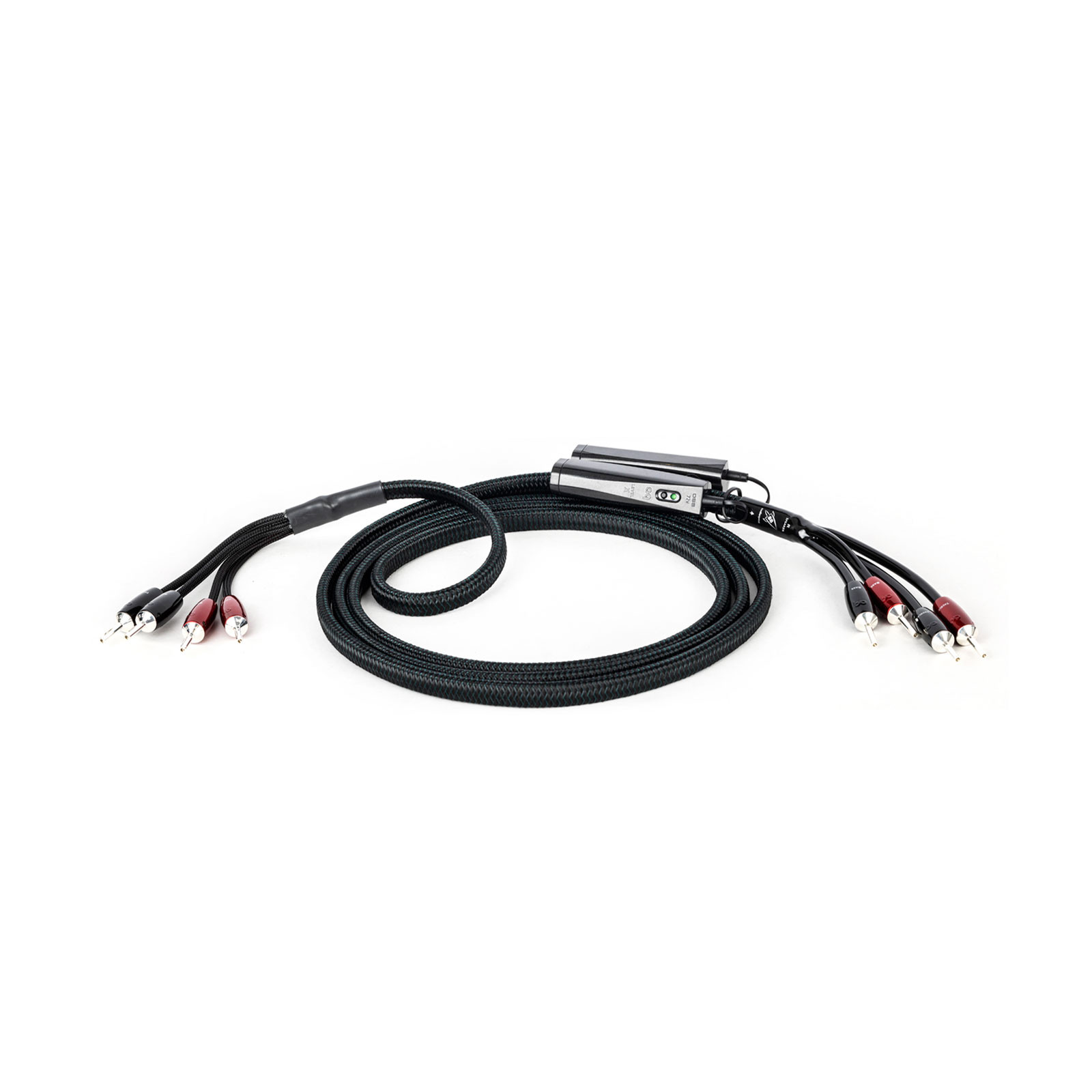 AudioQuest Rocket 88 With 72v DBS Speaker Cable - 12 Foot - Bi-Wire - Banana to Banana - Pair