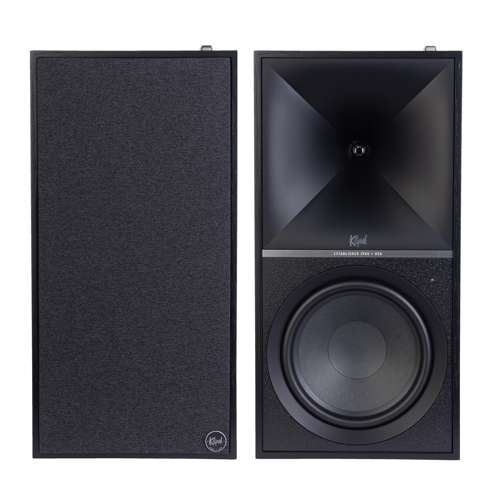 Klipsch The Nines Powered Speakers  front view without grills