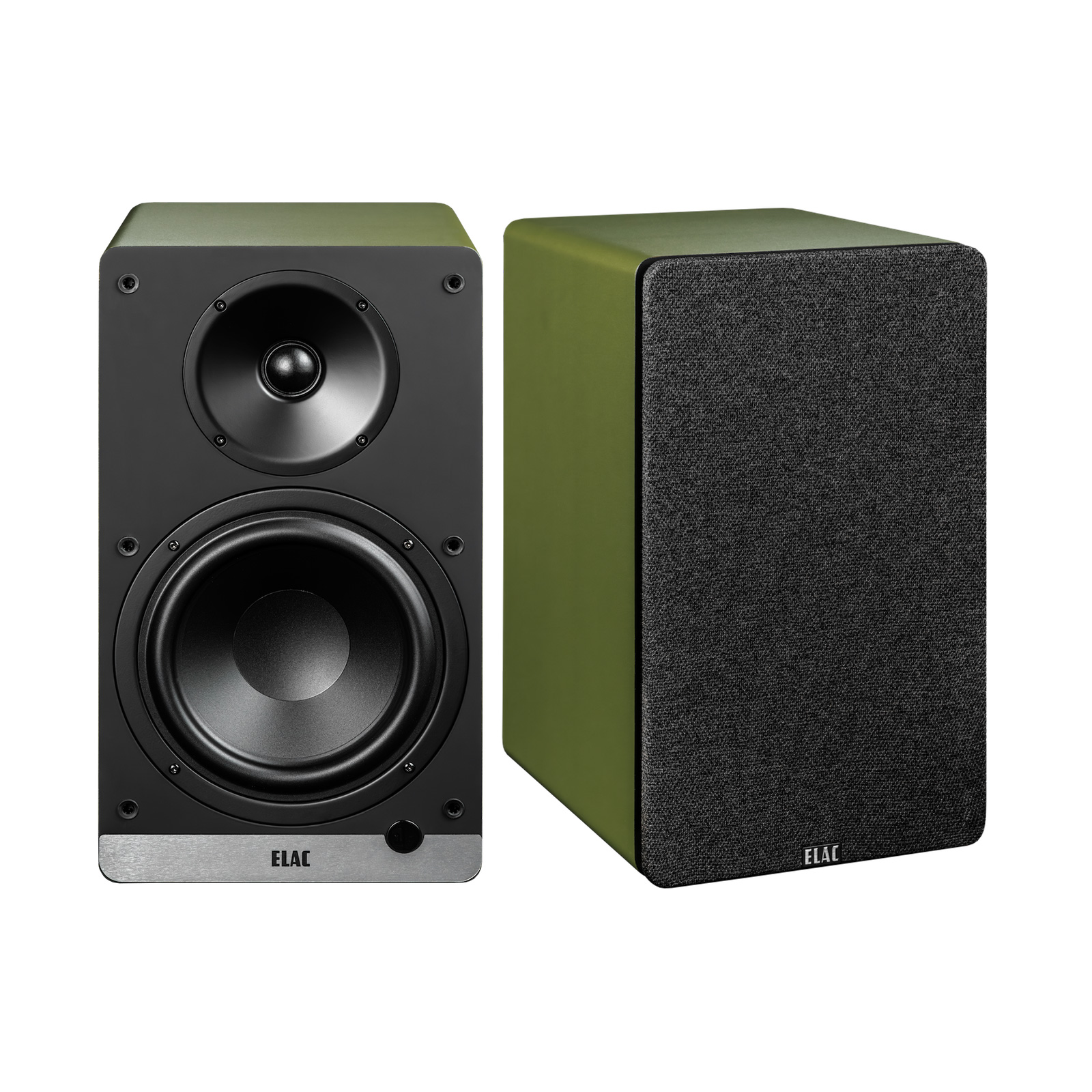 ELAC ConneX DCB61 Powered Speakers - Olive - Pair - Audio