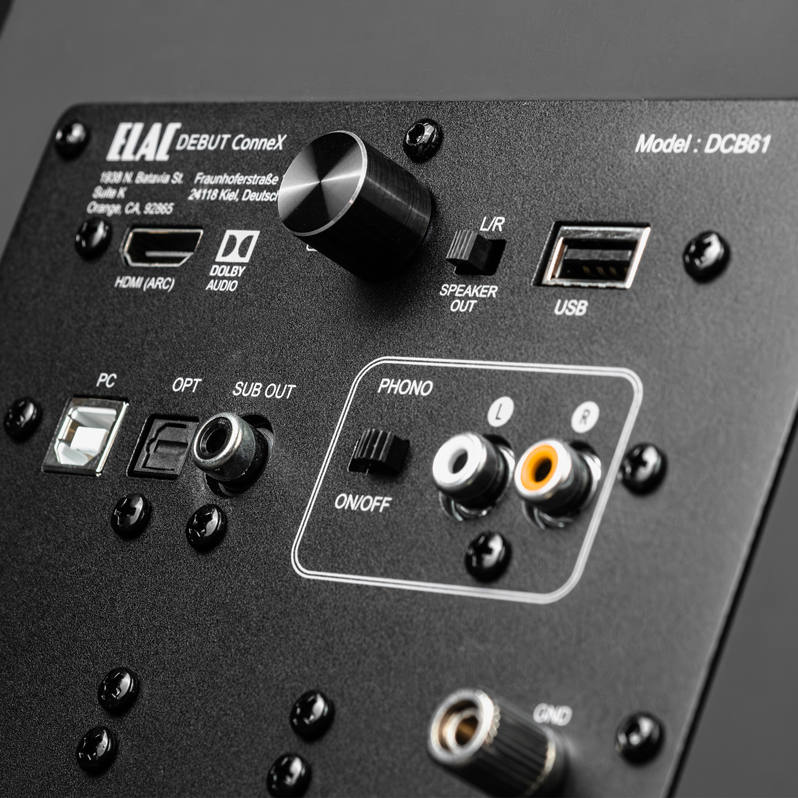 Details of olive ELAC ConneX DCB61 Powered Speakers