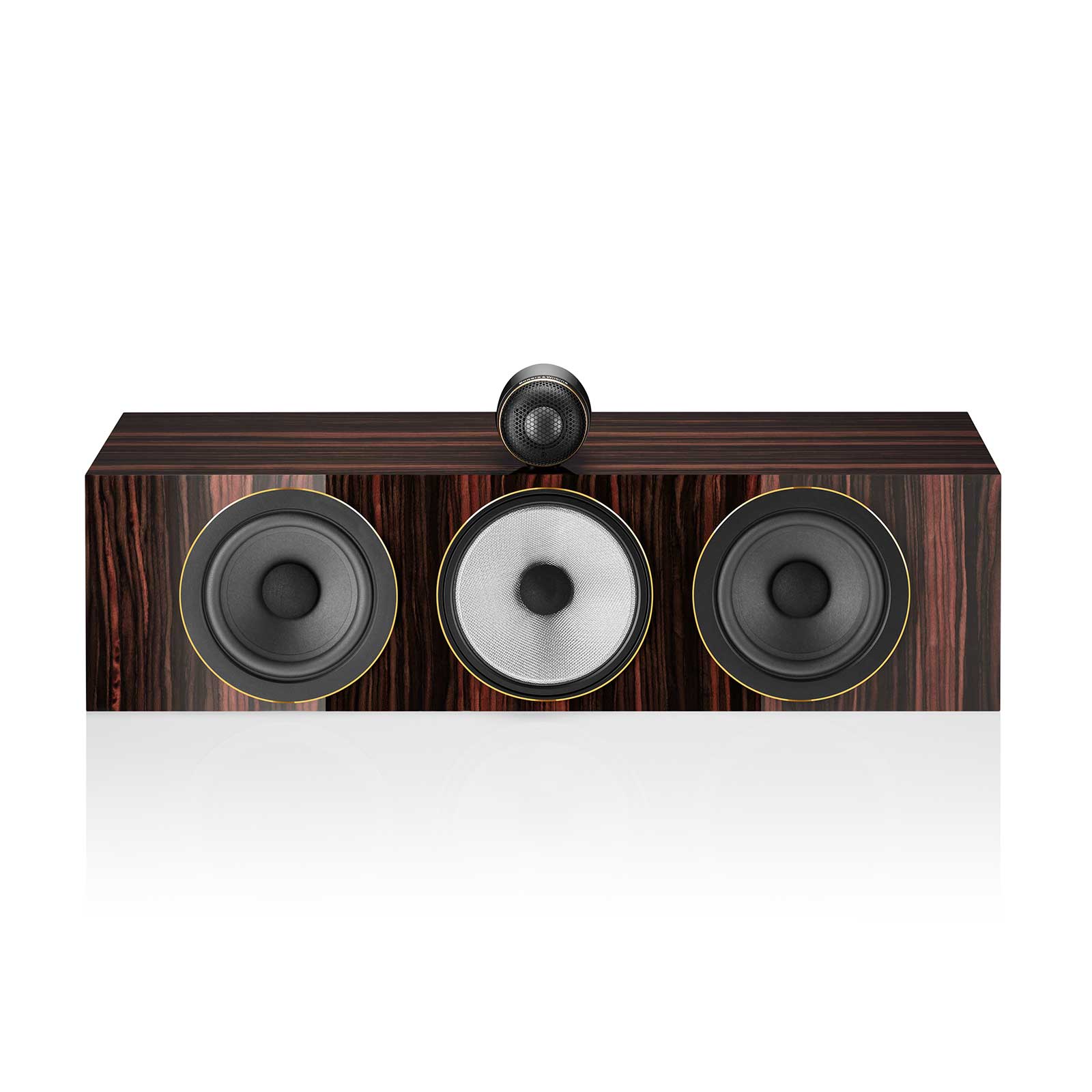 Front of Bowers & Wilkins HTM71 S3 Signature Center Channel Speaker