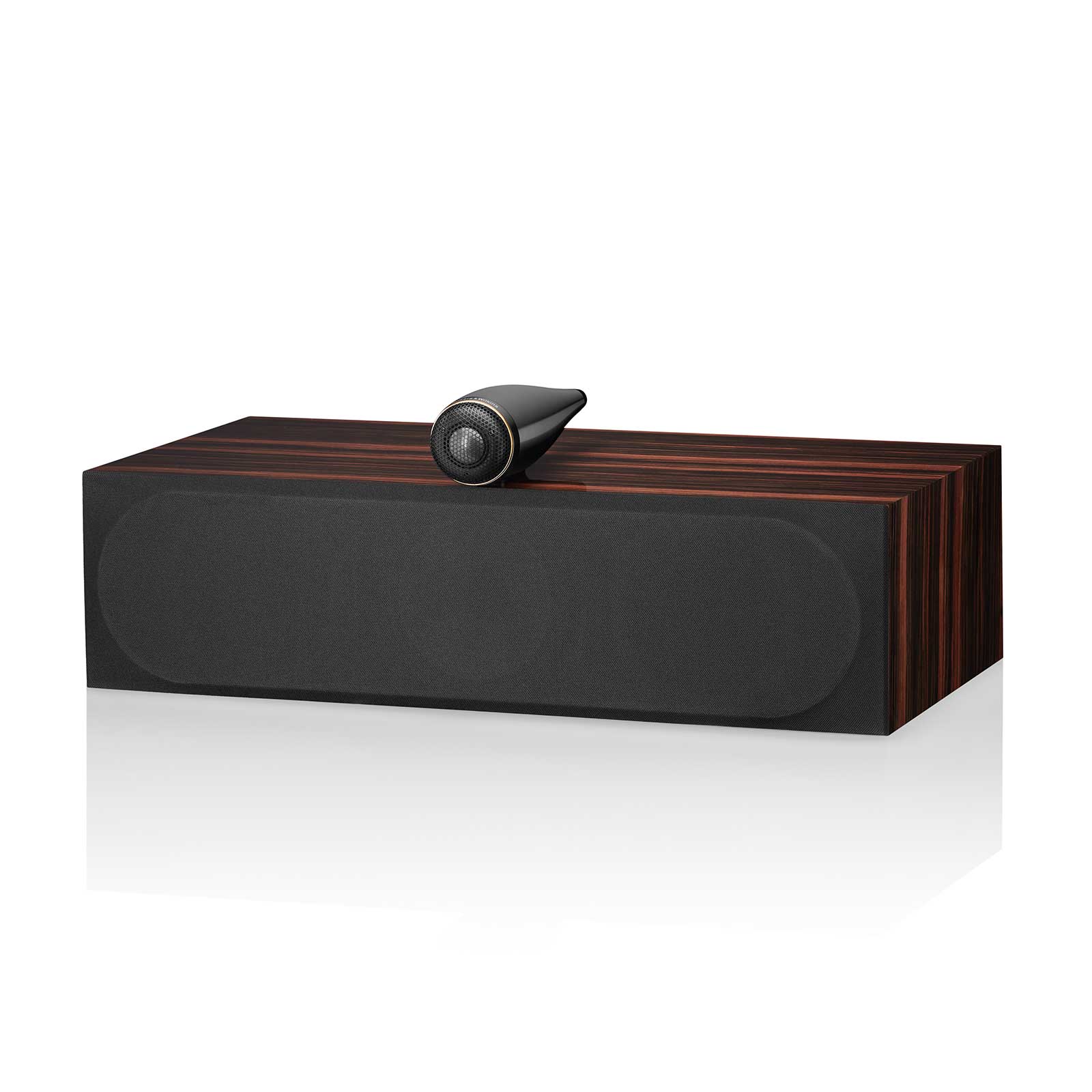 Angle of Bowers & Wilkins HTM71 S3 Signature Center Channel Speaker with grill