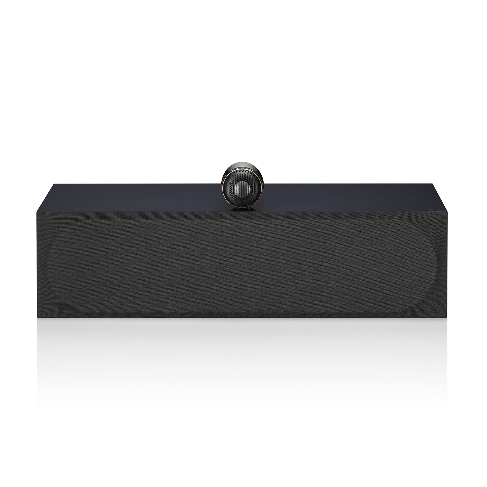 front of Bowers & Wilkins HTM71 S3 Signature Center Channel Speaker with grill