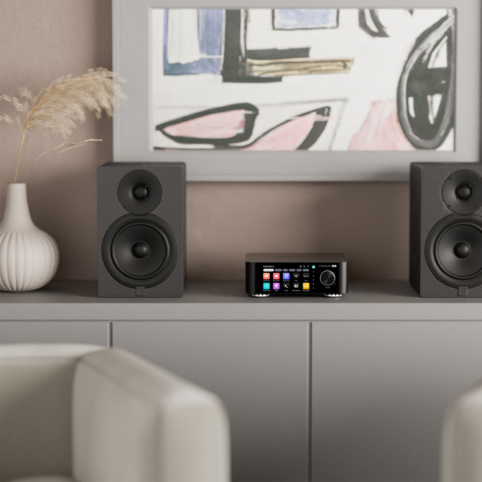 Lifestyle of EverSolo Play CD Edition Streaming Amplifier