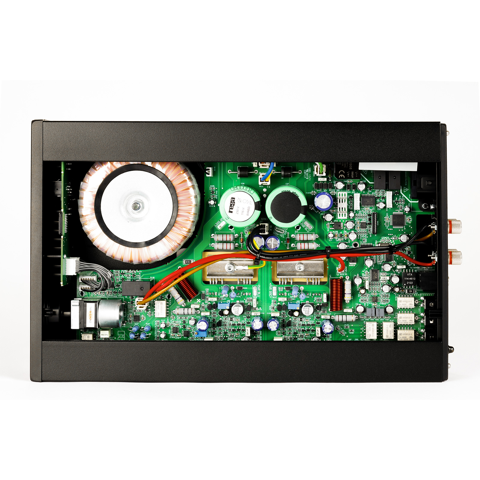 Interior of Rega Brio MK7 Integrated Amp