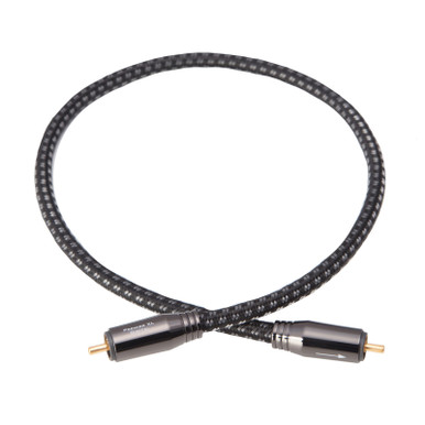 Coiled Pangea Audio Premier XL coaxial digital cable